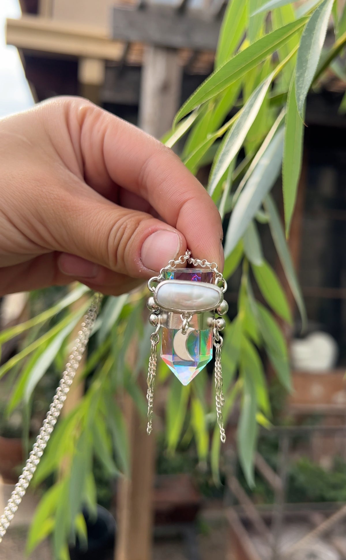 Amuleto místico perla