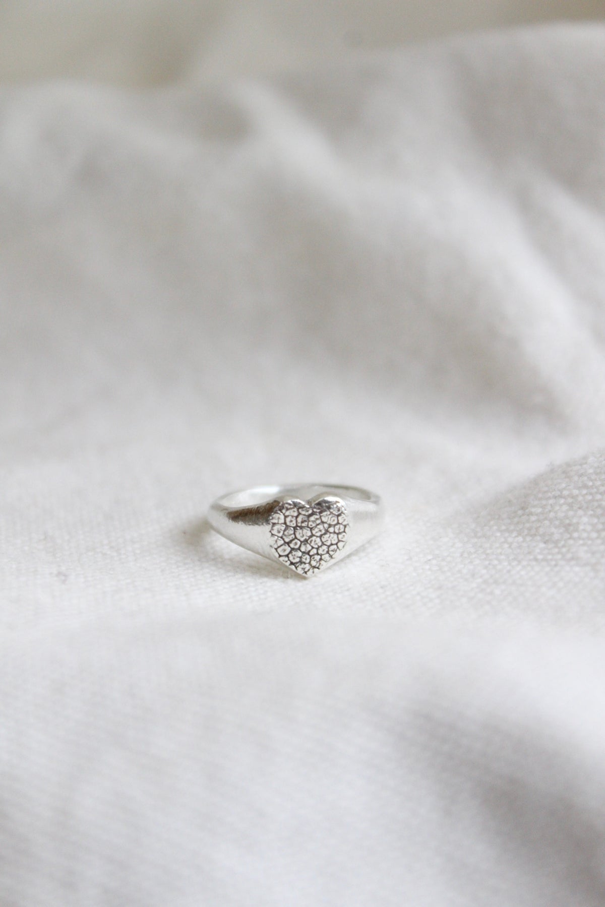 ANILLO HUELLA CORAZÓN PETIT