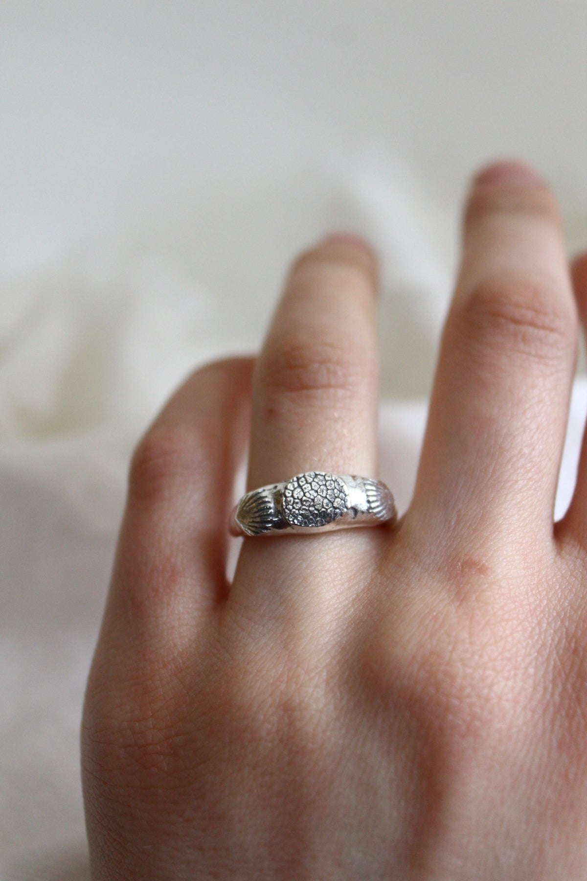 ANILLO HUELLAS “MAR”