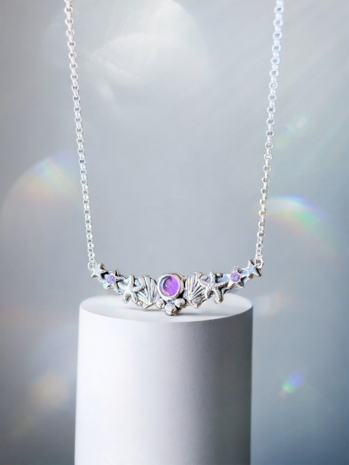 Collar hermandad amatista