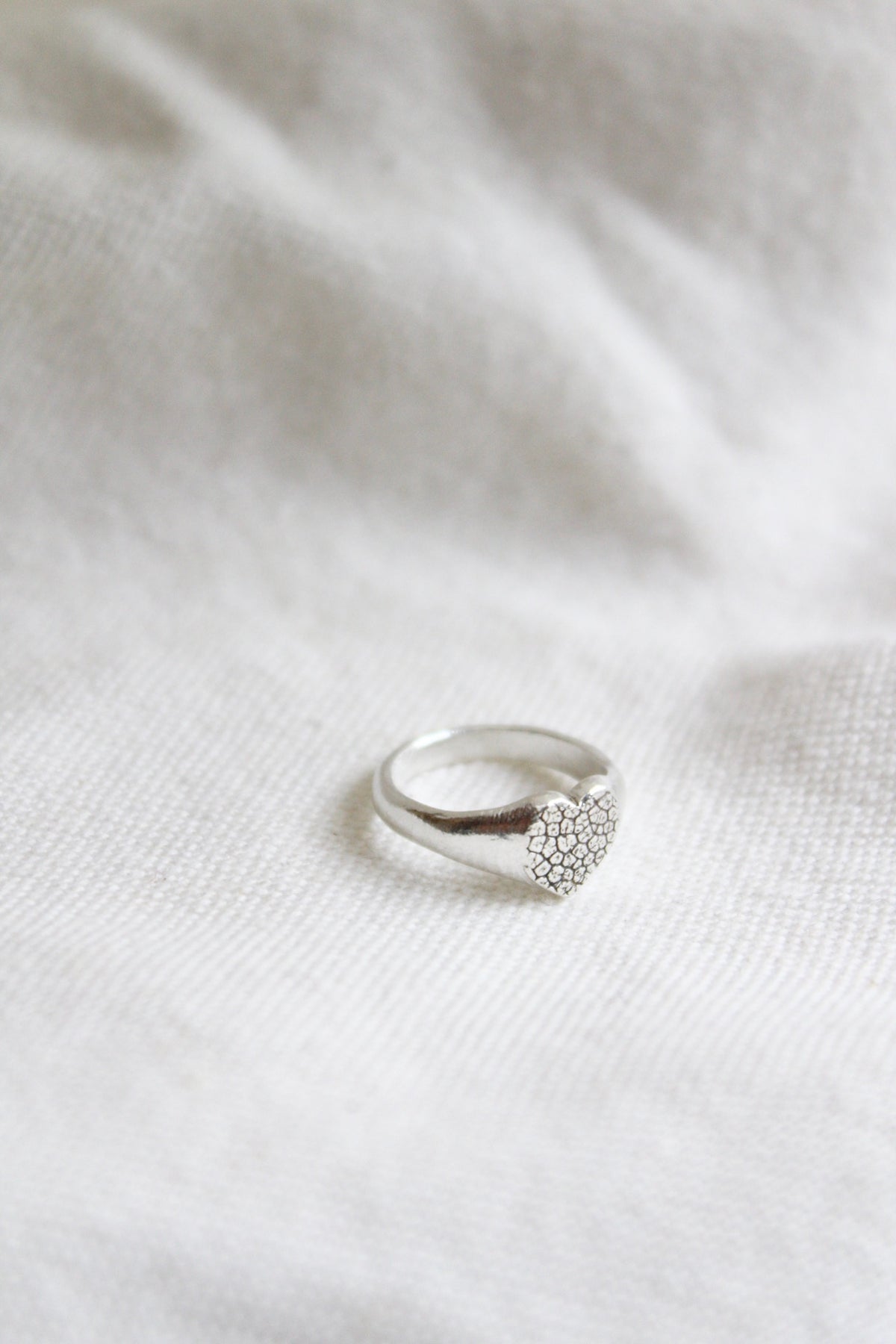 ANILLO HUELLA CORAZÓN PETIT