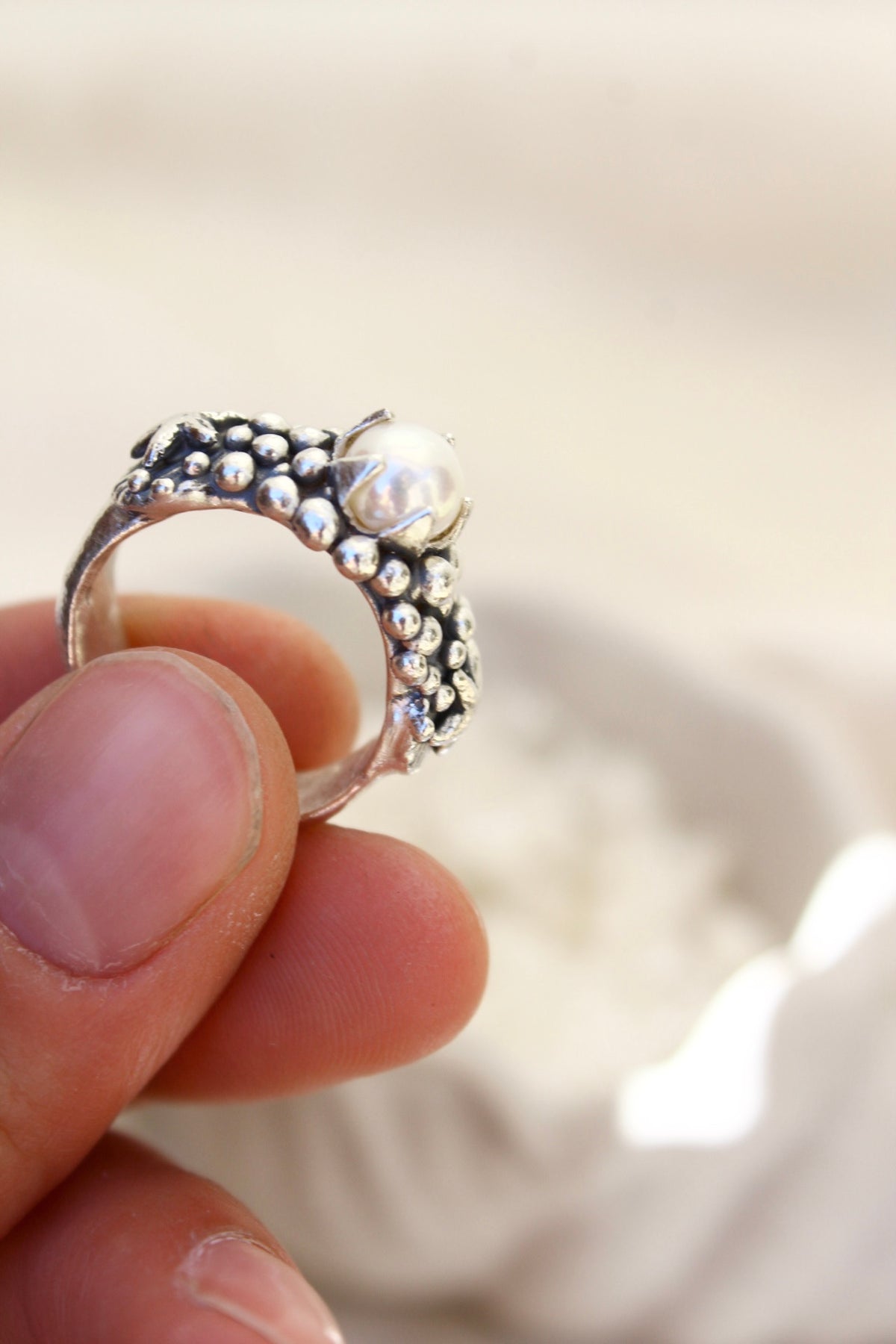 Anillo “LA PERLA” estrella