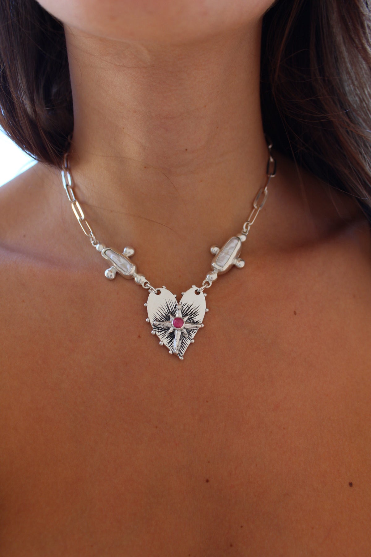 Collar corazón guía Maxi