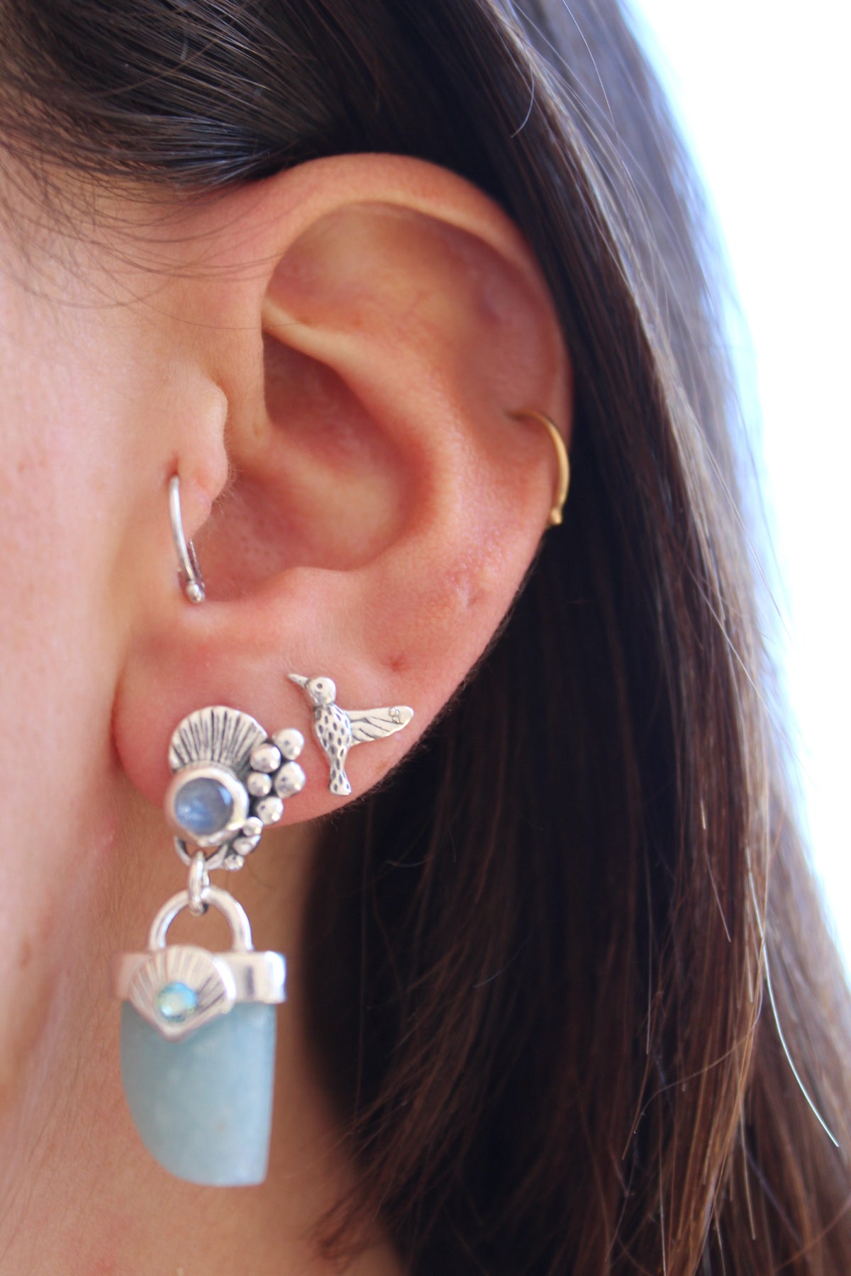 Aros colmillo del mar