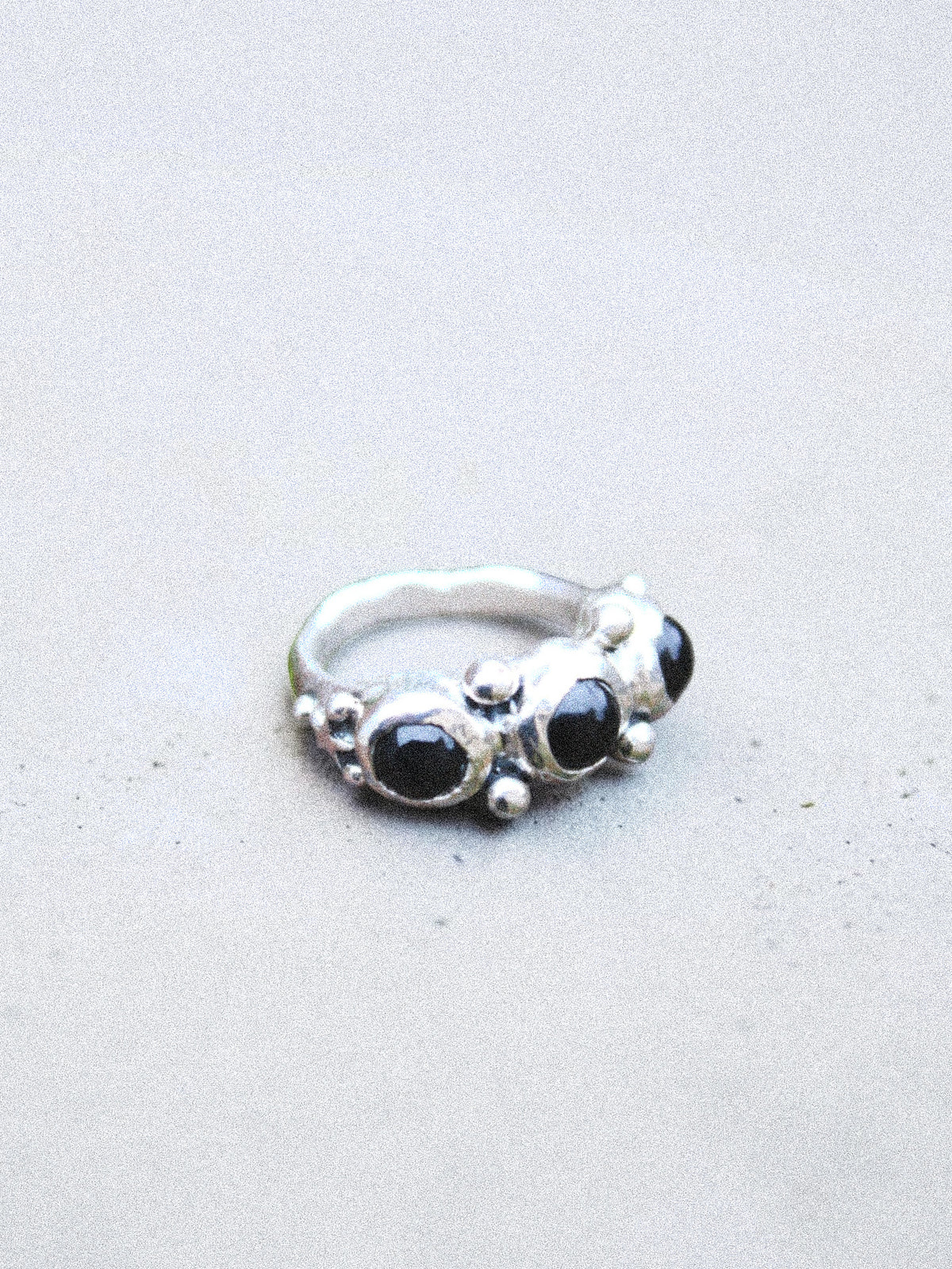 Anillo LAS TRES MARÍAS ónix
