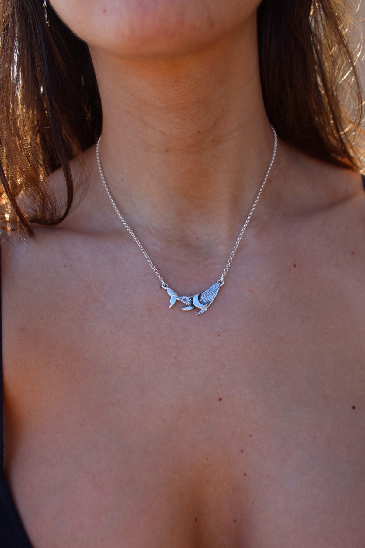 Collar Ballena petit luna