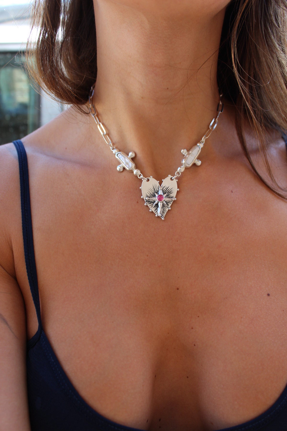 Collar corazón guía Maxi