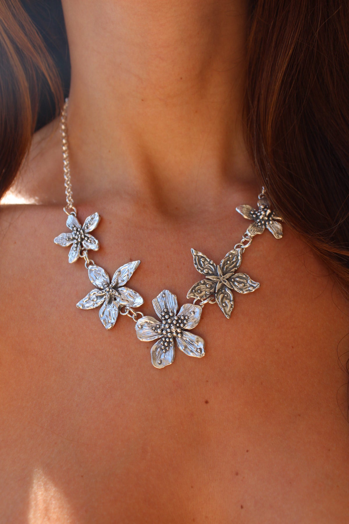 Collar las flores que recogí