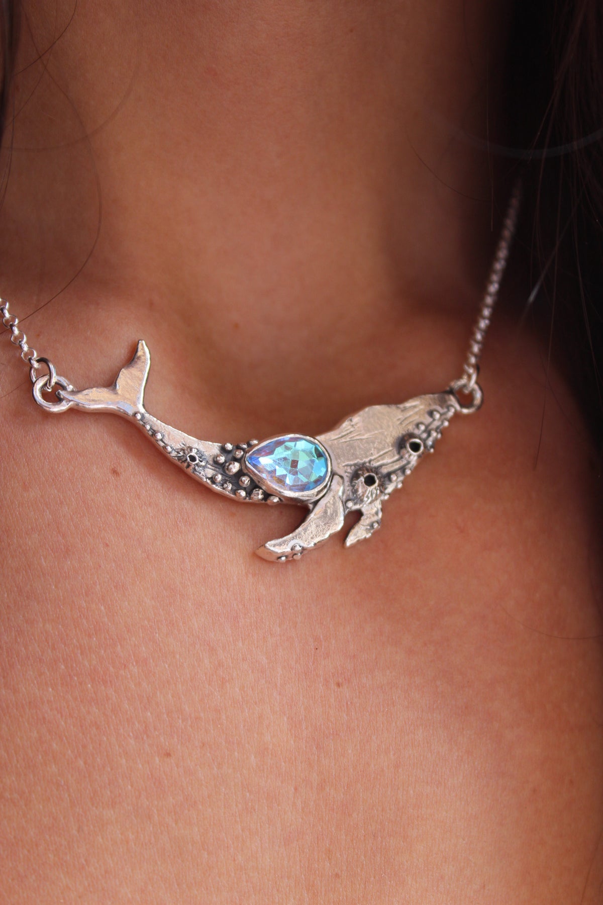 Ballena Atlantis cuarzo místico mi