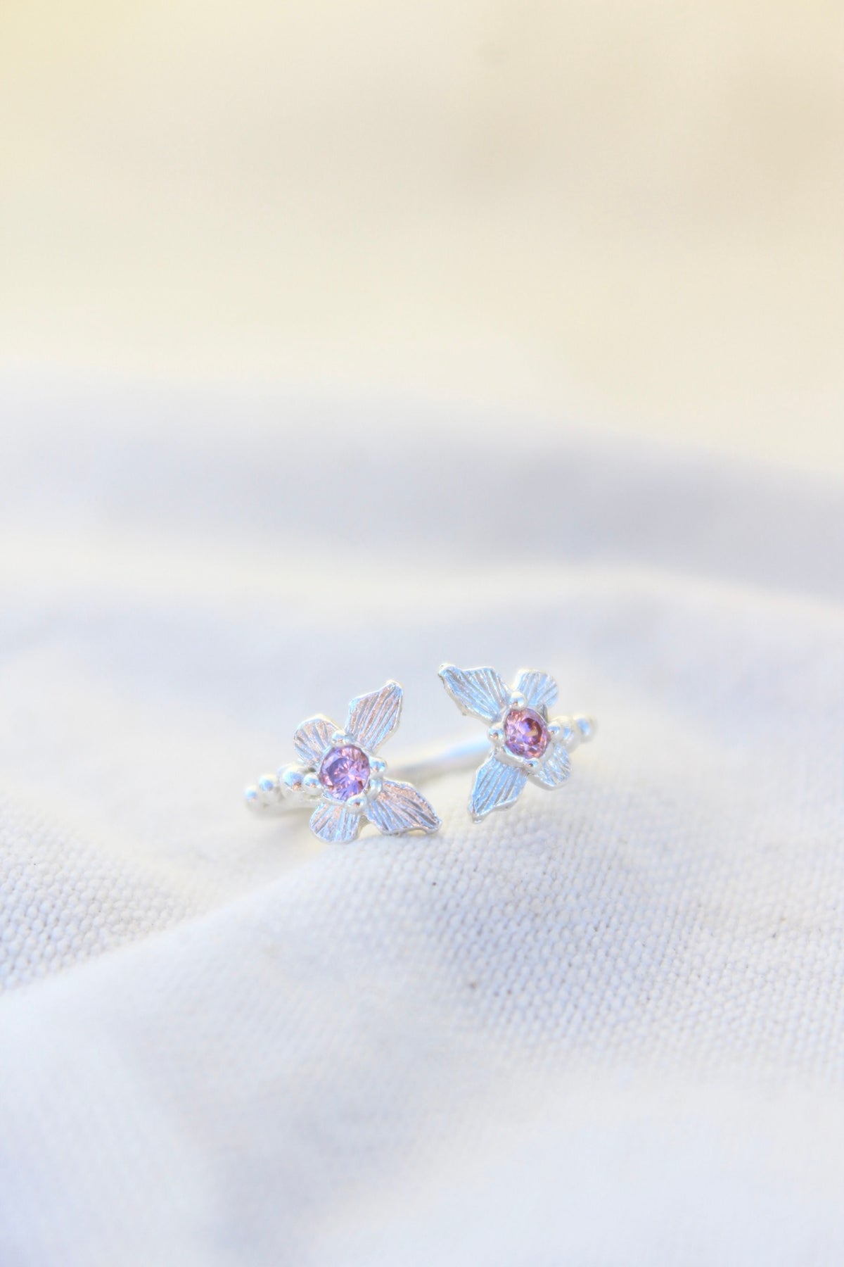 Anillo FILIPPA cristales rosa