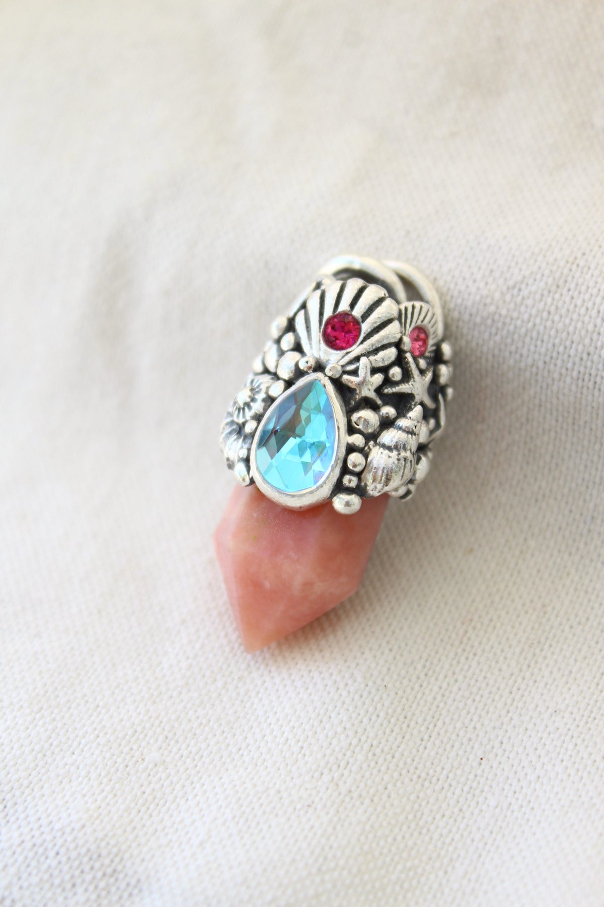 Amuleto Atlantis ópalo rosa