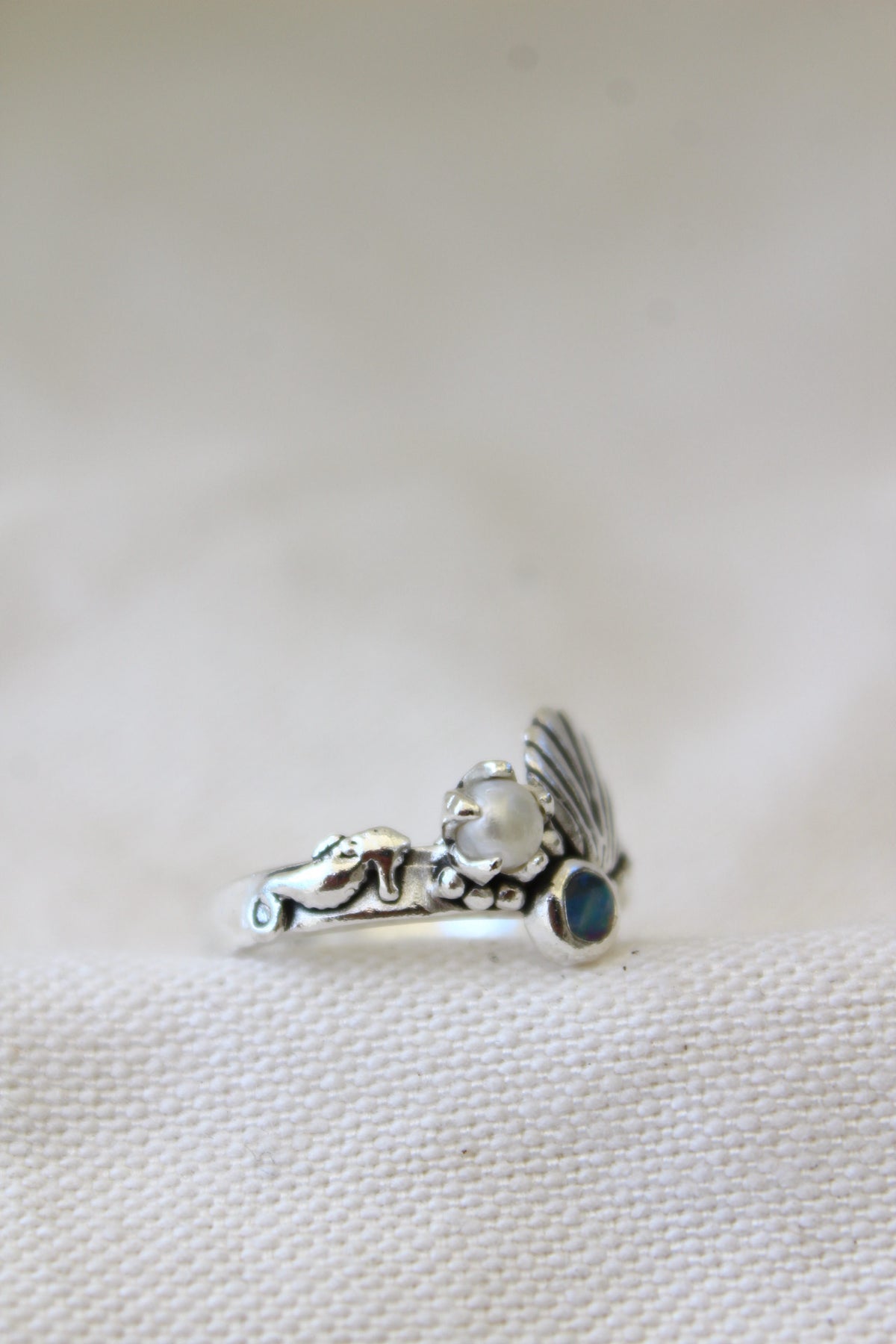 Anillo Atlantis petit Opalo talla 13