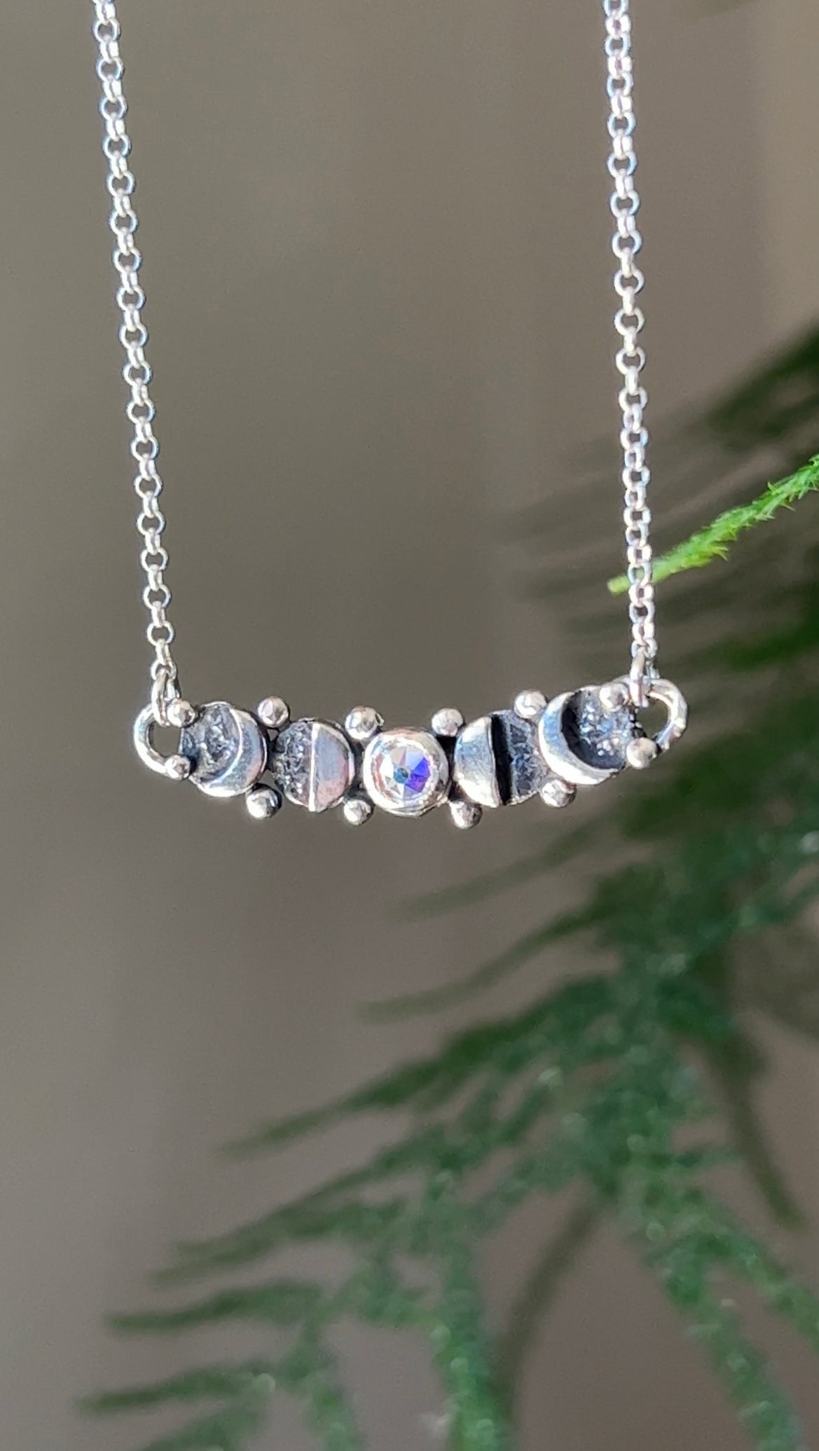 Collar ciclos petit aura místico