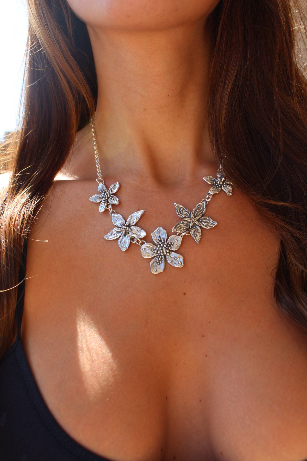 Collar las flores que recogí