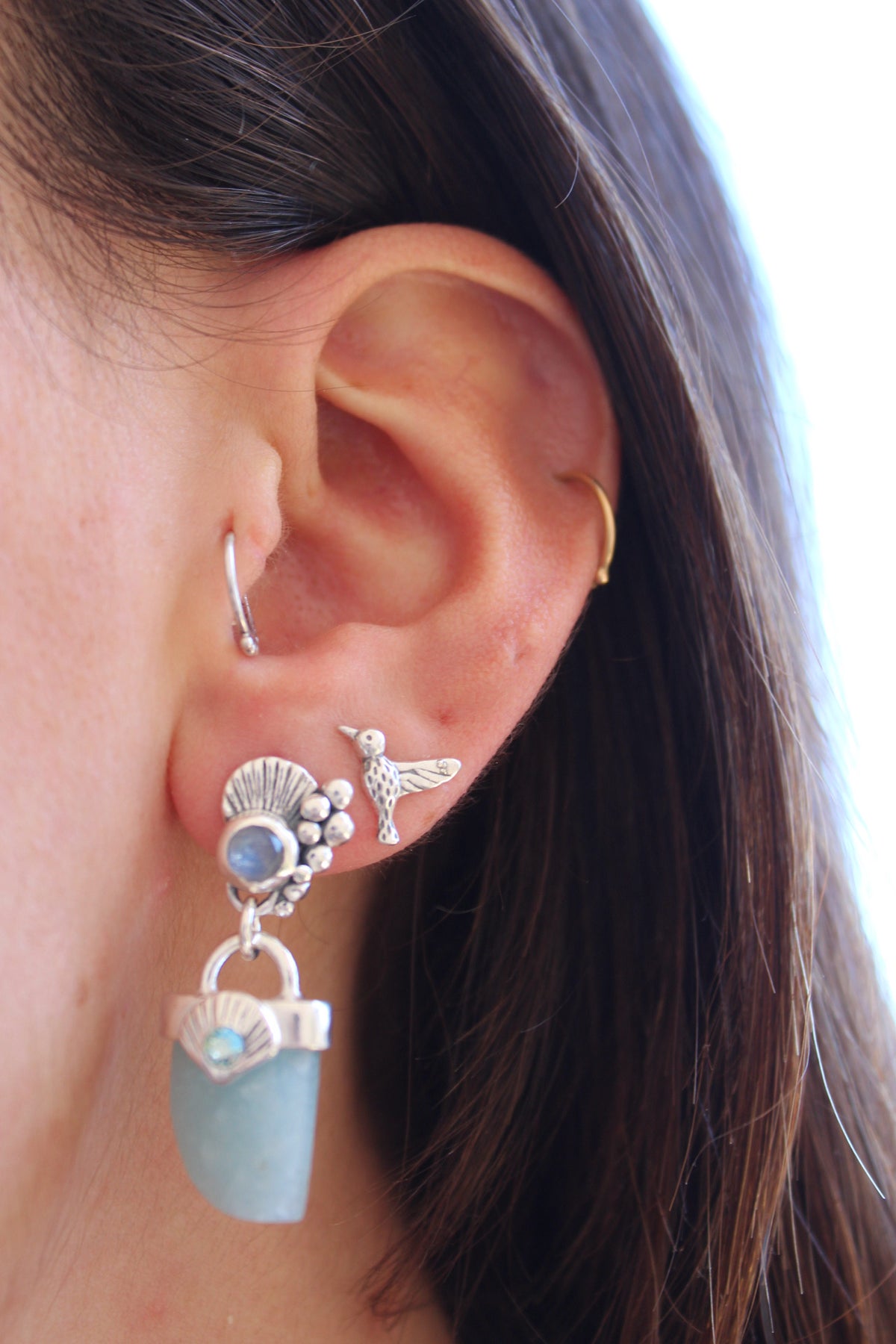 Aros colmillo del mar