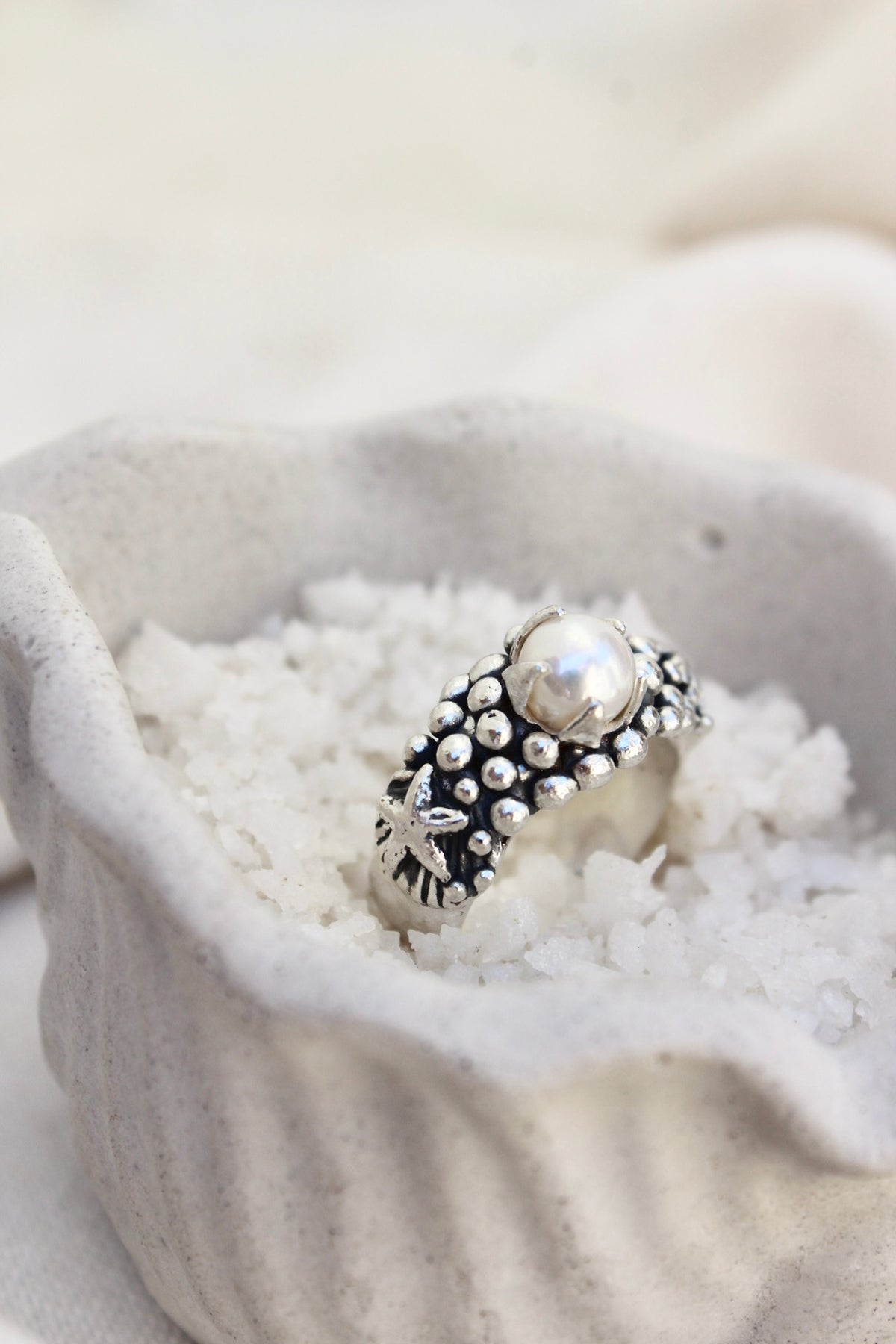 Anillo “LA PERLA” estrella