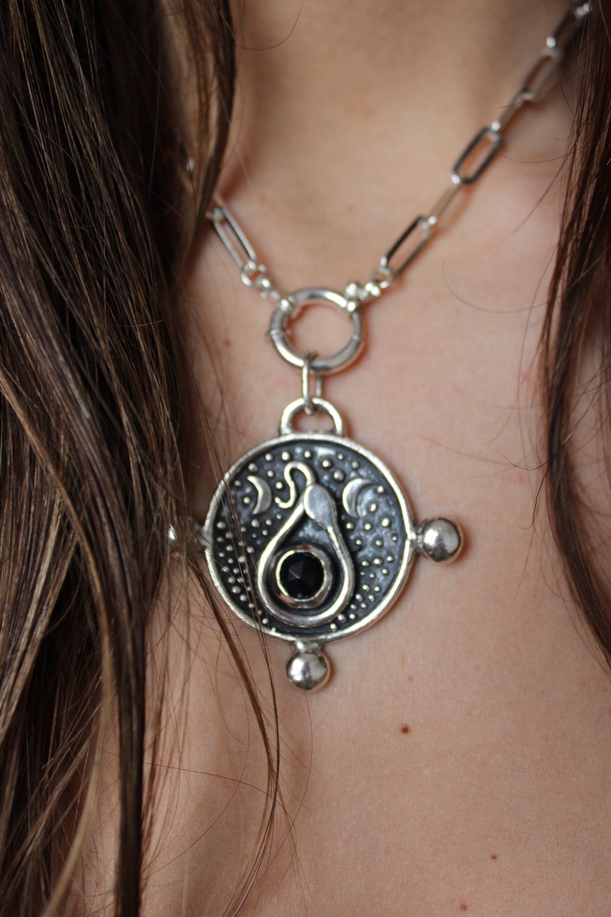 Collar medallón Kundalini