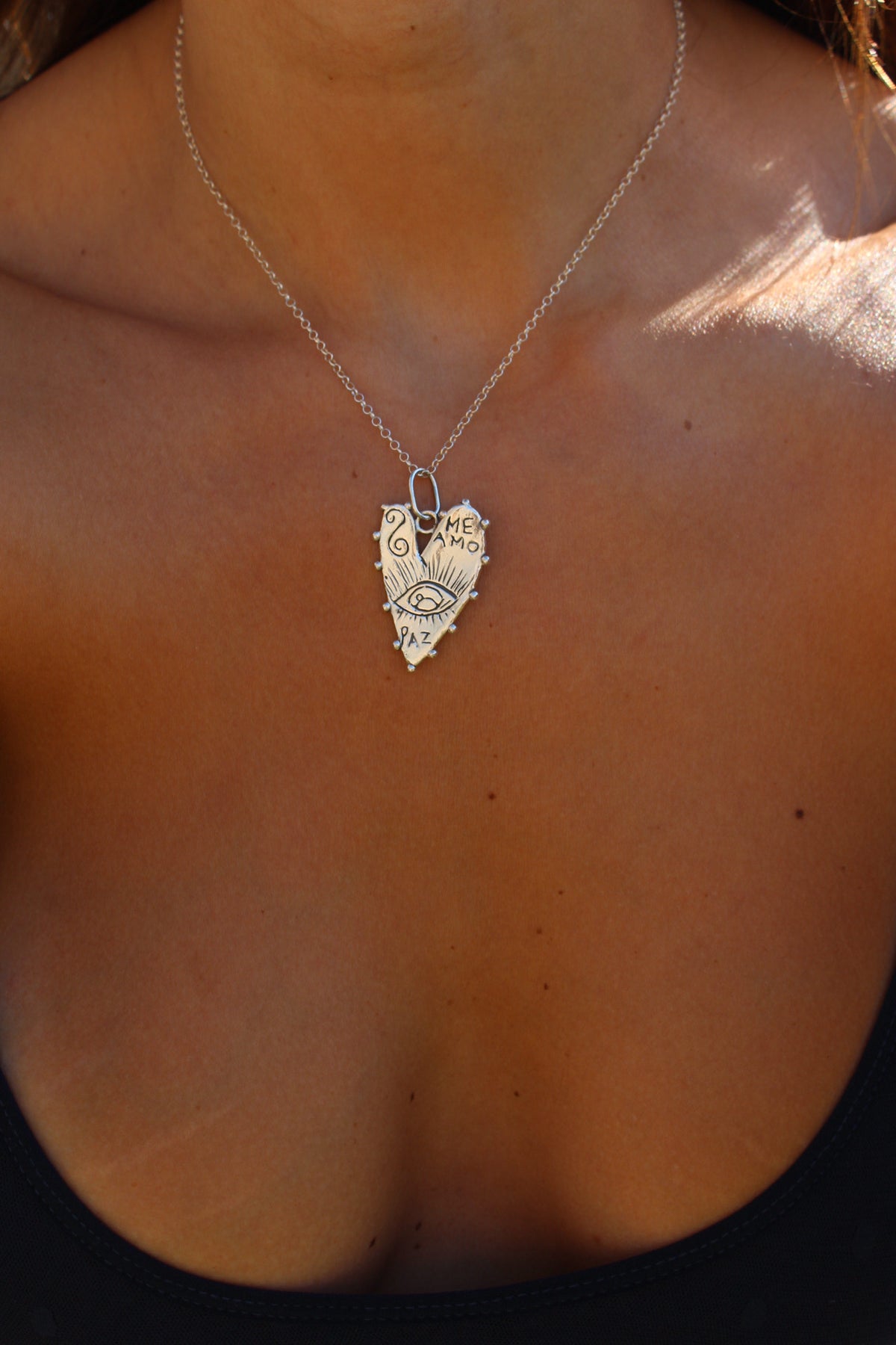 Collar corazón ME AMO