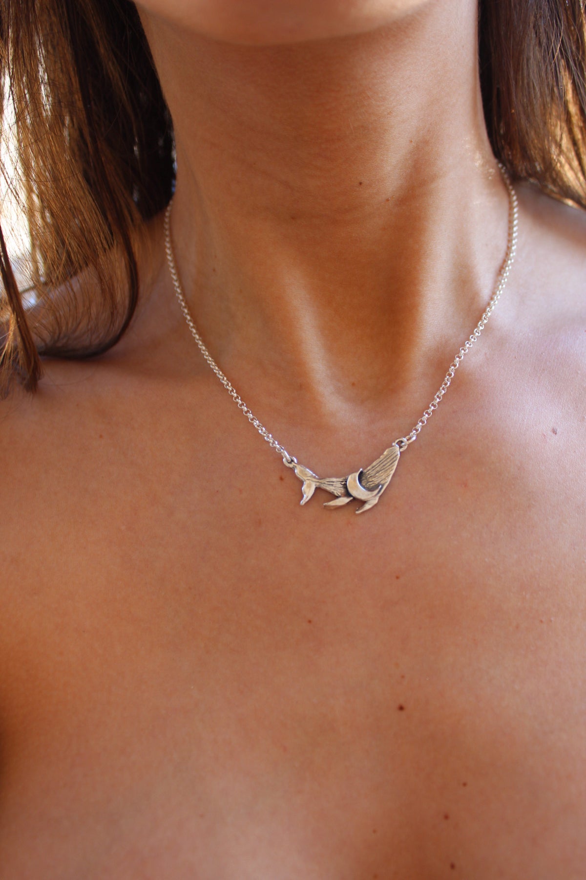 Collar Ballena petit luna