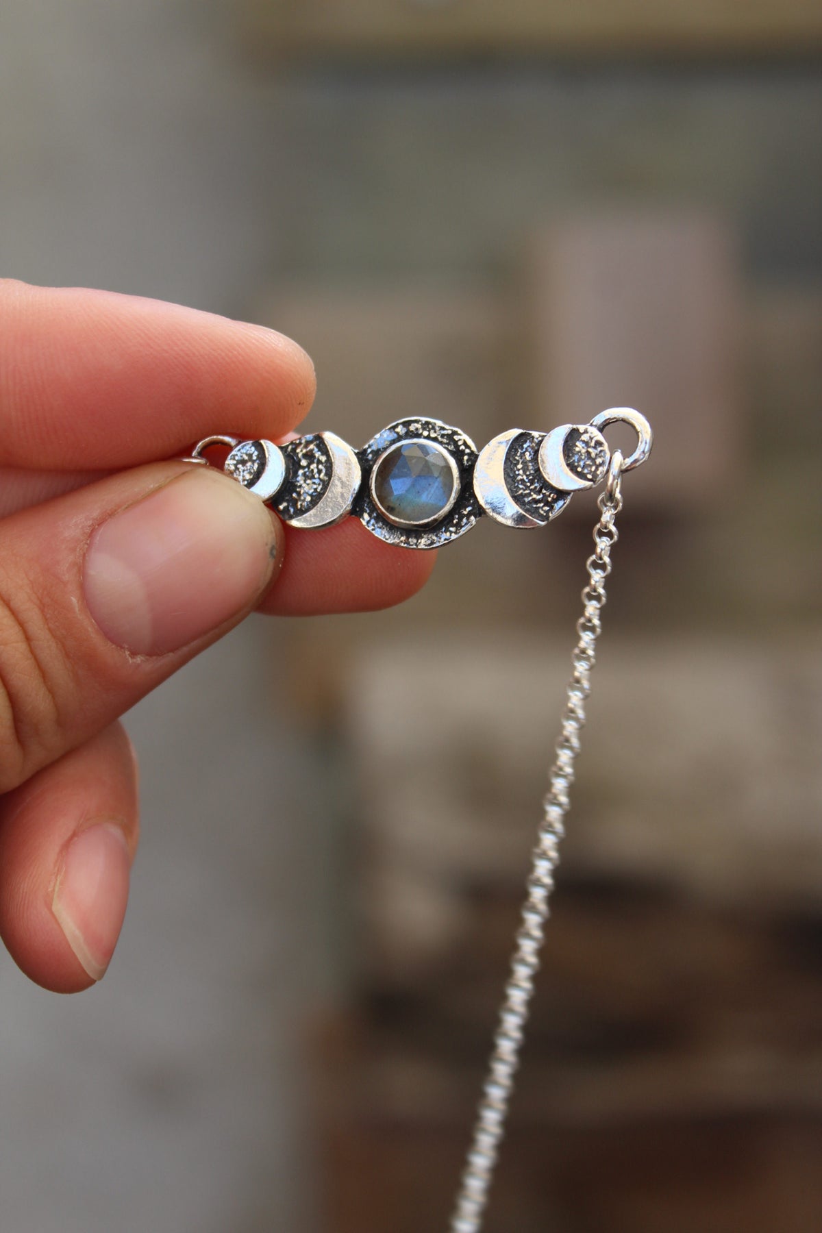 Collar ciclos M labradorita