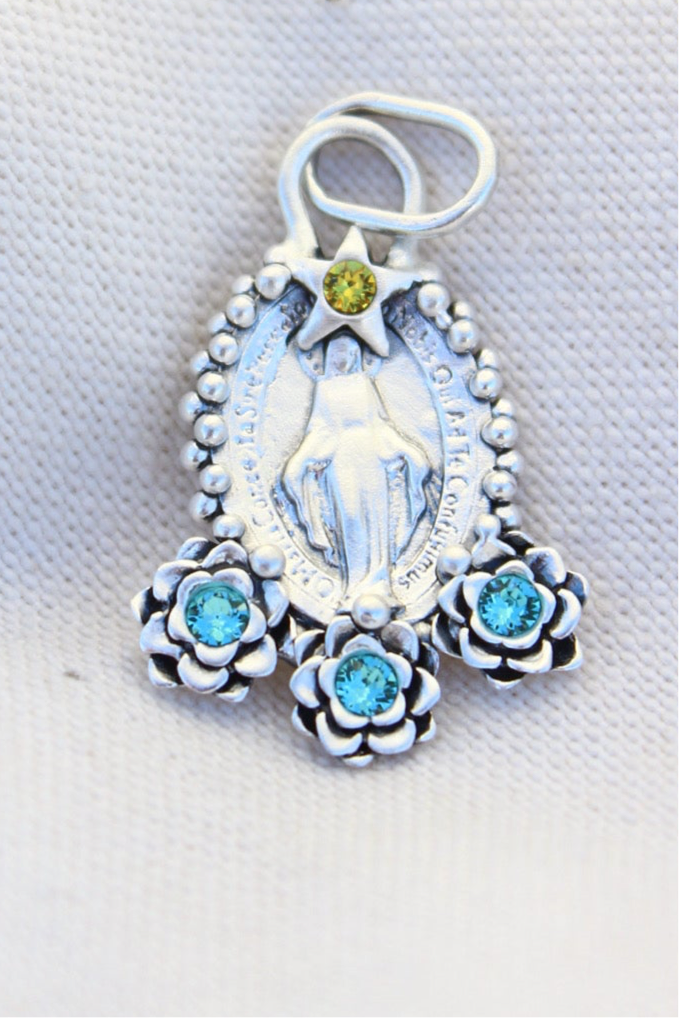Collar Virgen de los milagros M #11