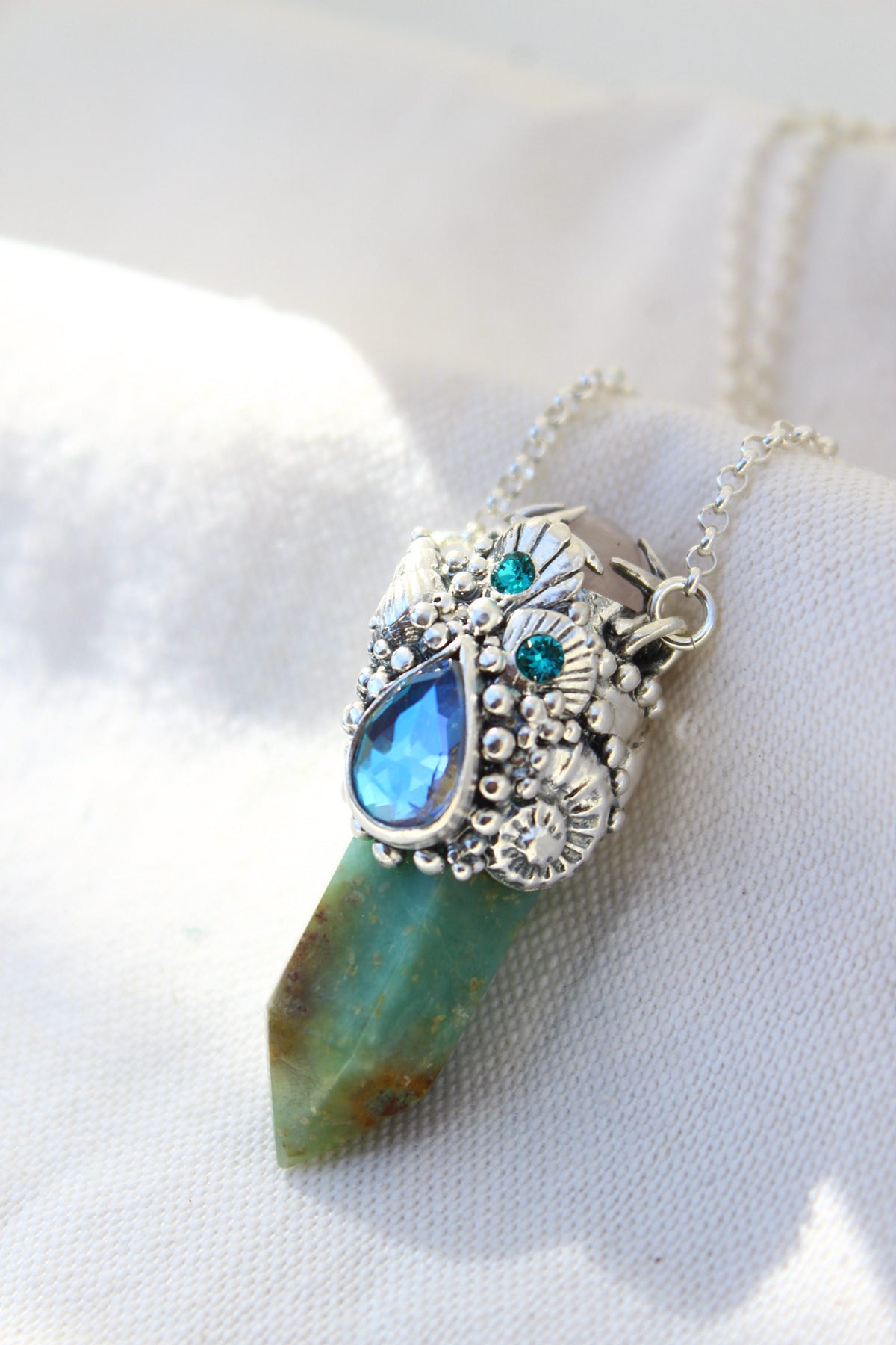 Amuleto crisoprasa tortu