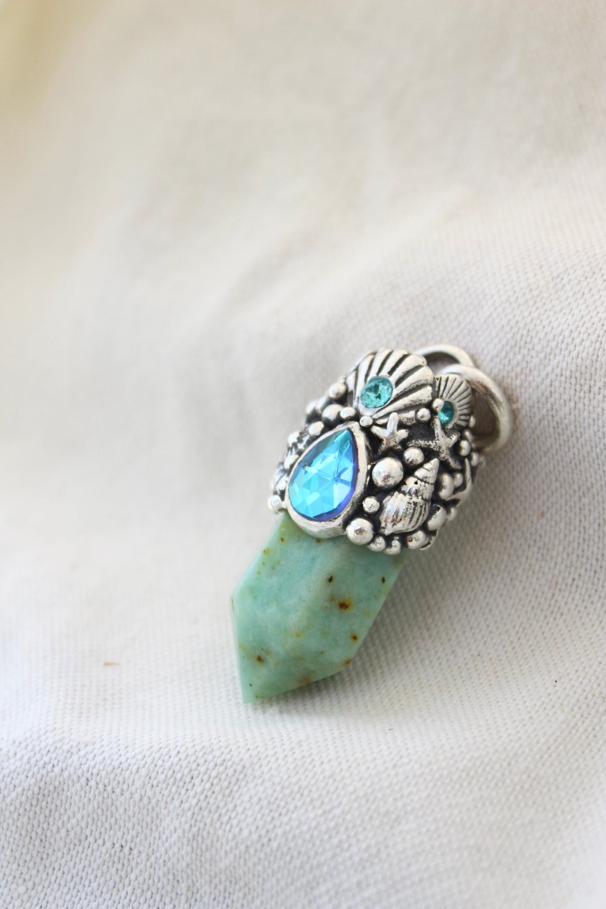 Amuleto Atlantis crisoprasa