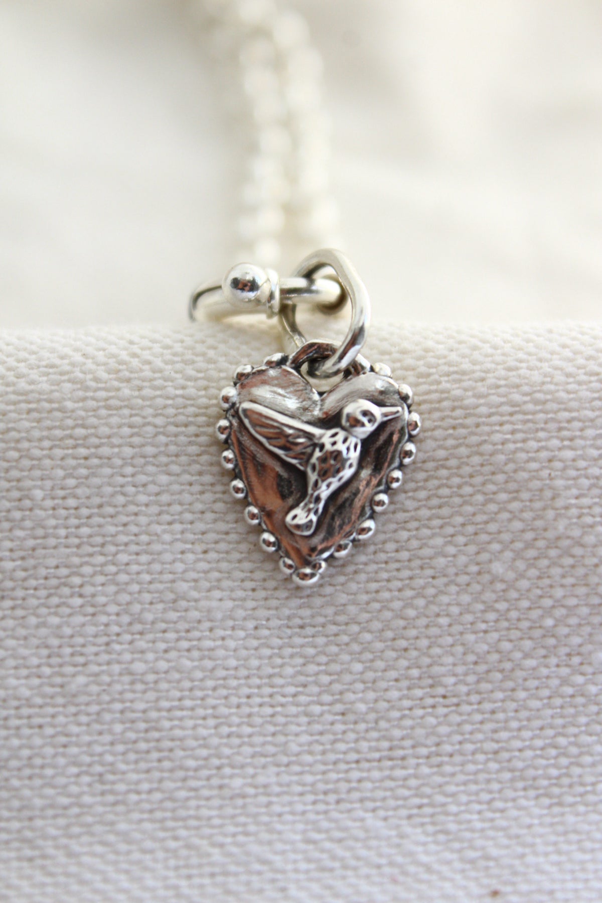 Collar dije de colibrí M