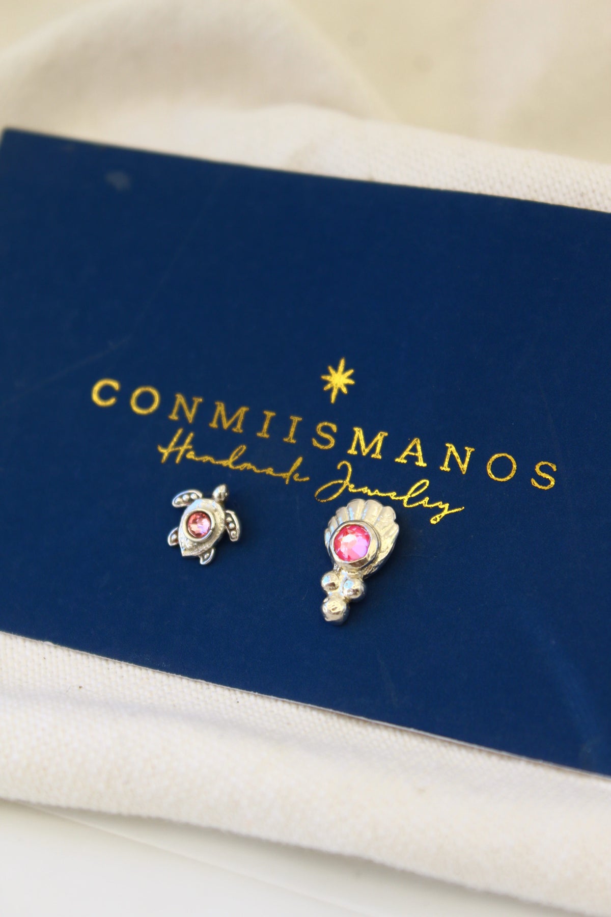 Aros tortu y concha petit (pack #4)