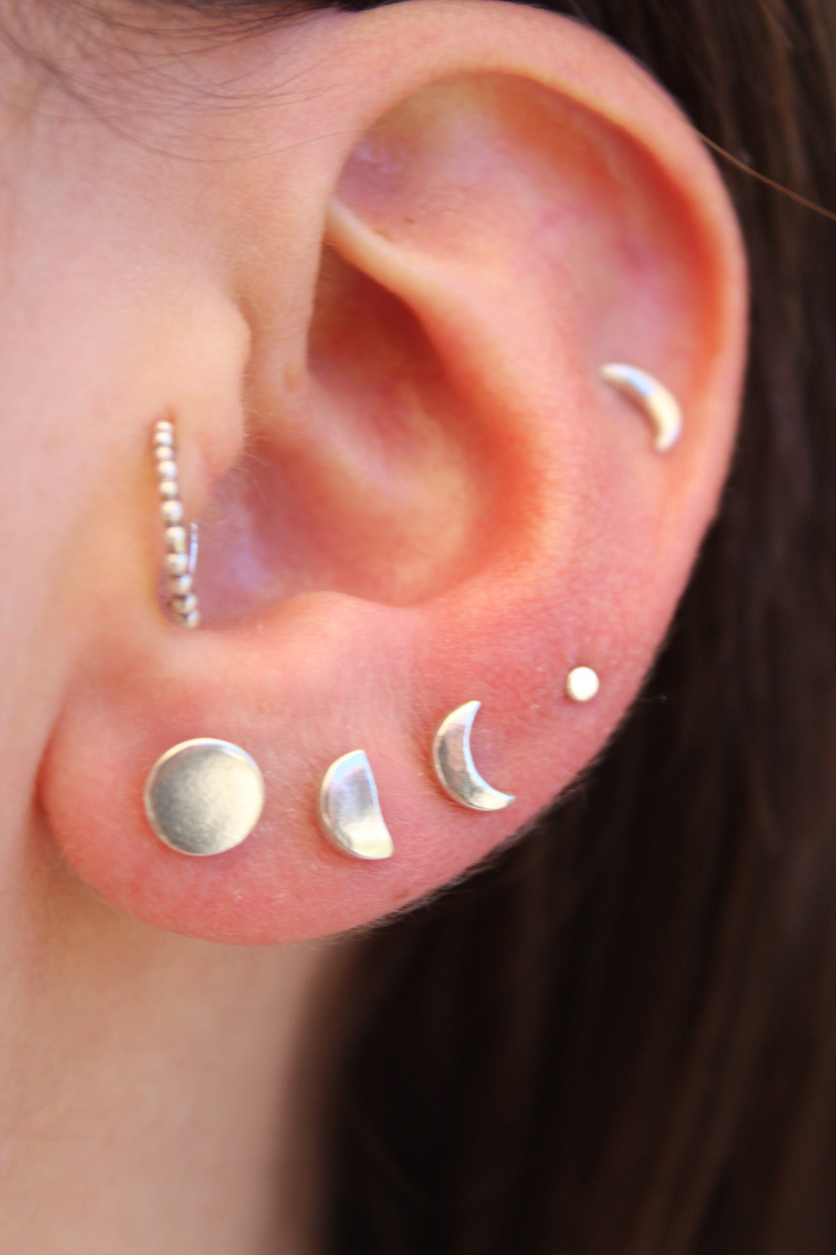 Aros lunas  (pack#1)