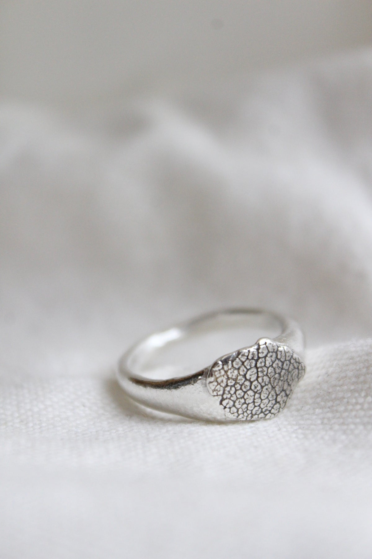 ANILLO HUELLA “OVAL” orgánico