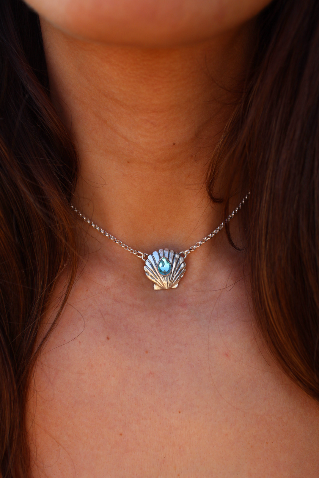Collar concha mística