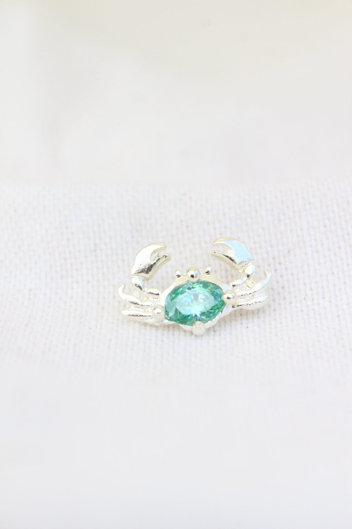Collar crab oval mint