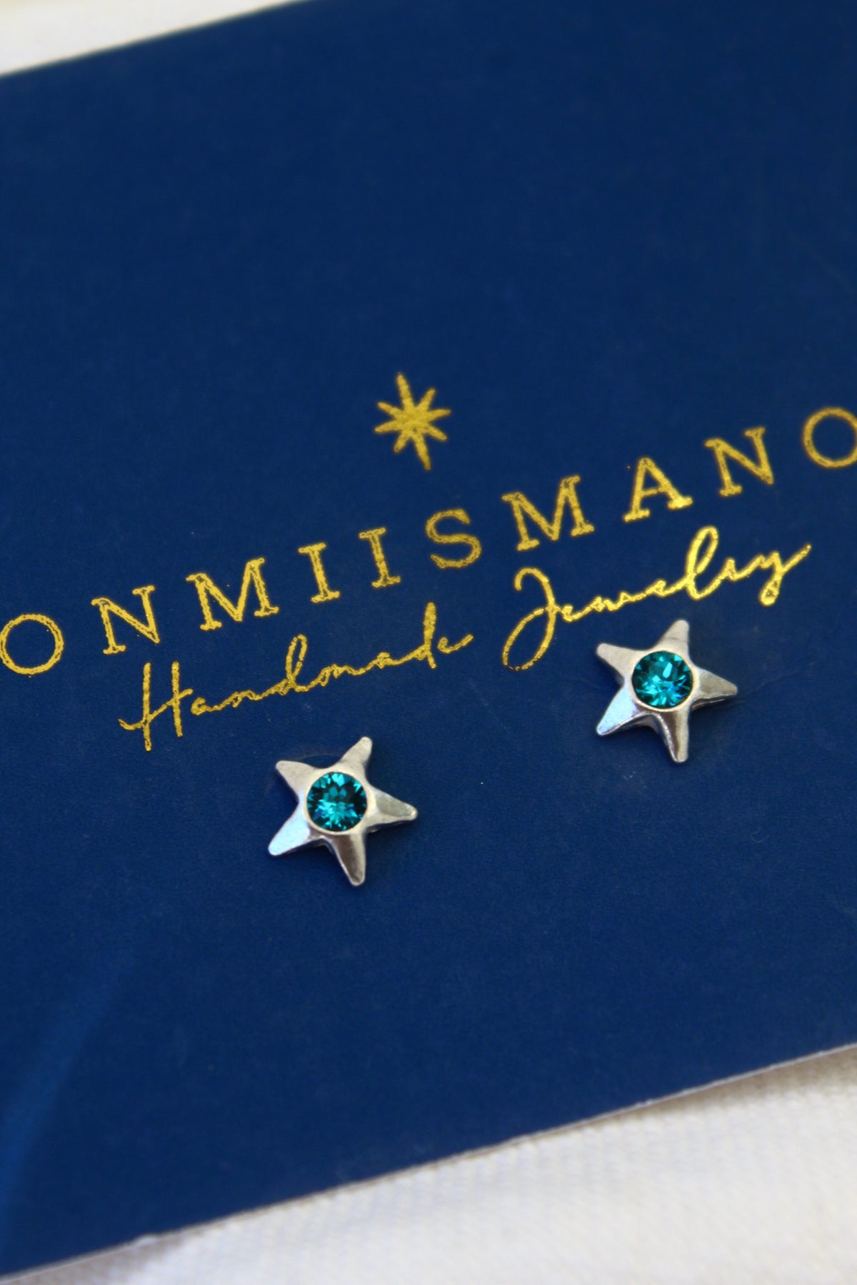 Aros Estrella petit cristal Swaroski (par)