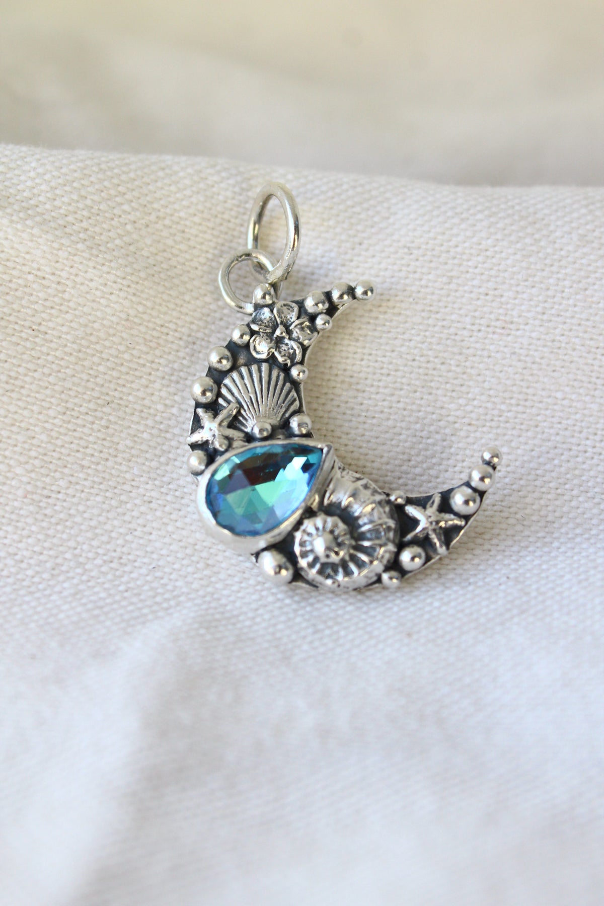 Collar Luna di Atlantis “L” cuarzo místico