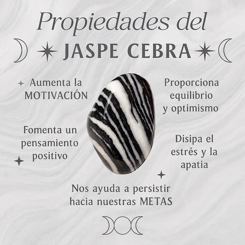 Amuleto jaspe cebra