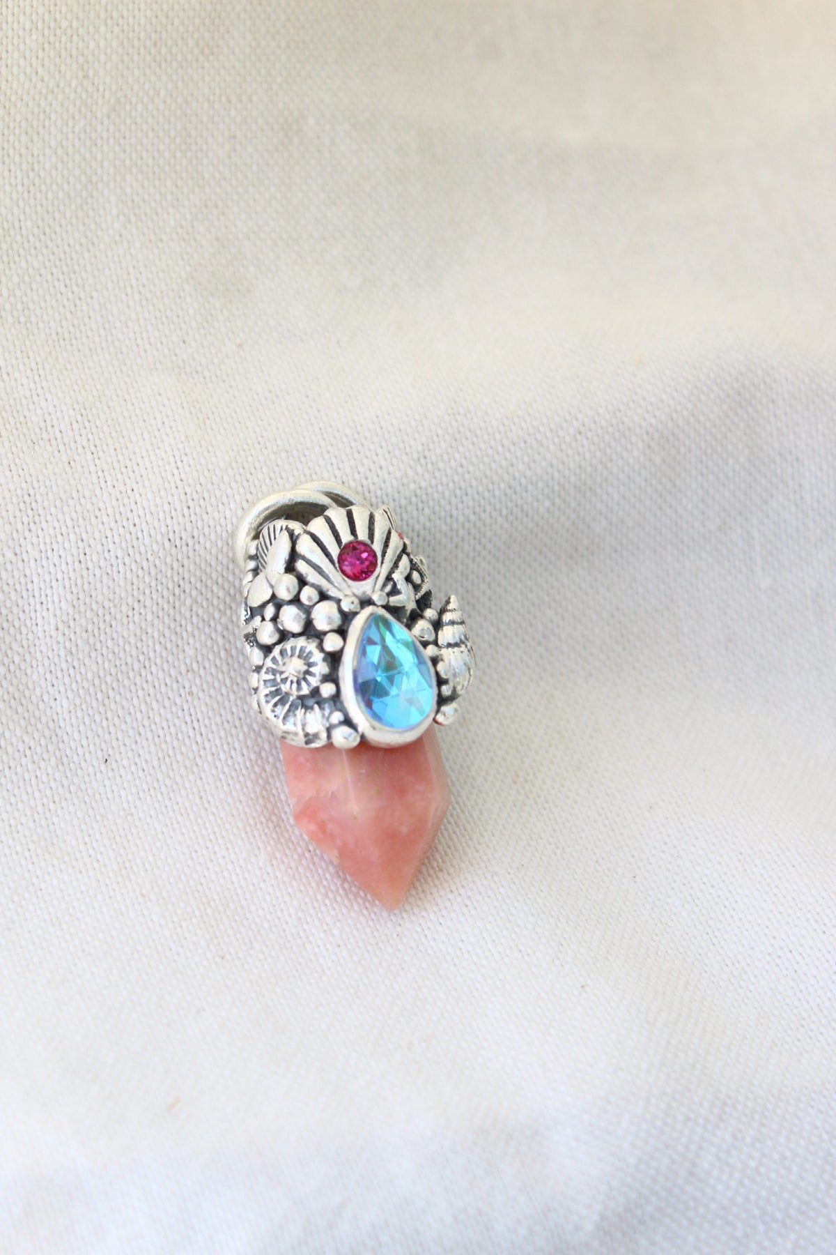 Amuleto Atlantis ópalo rosa