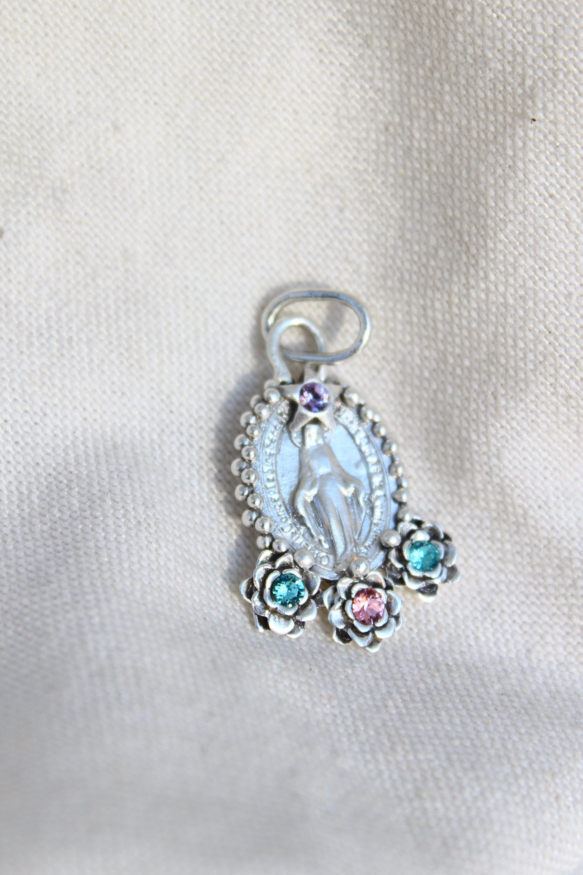 Collar Virgen de los milagros M #10