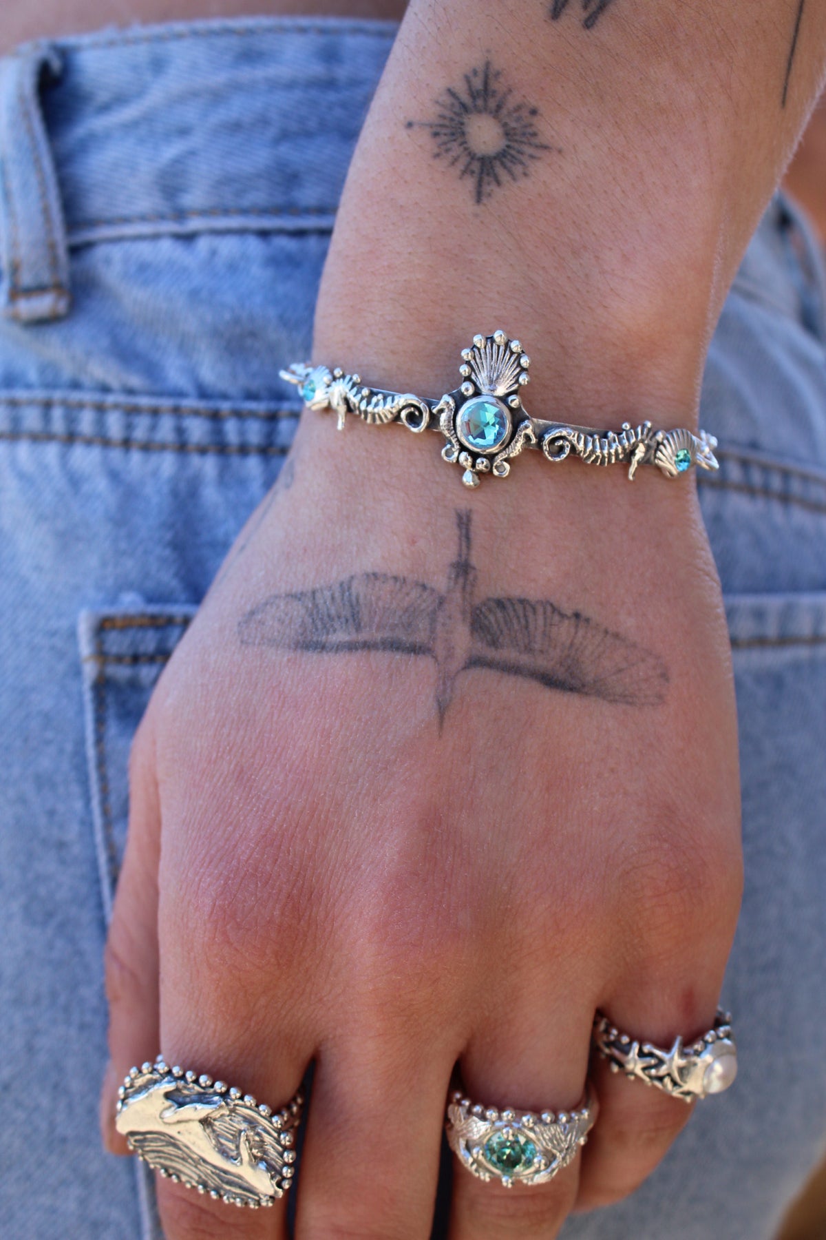 Pulsera carruaje caballitos