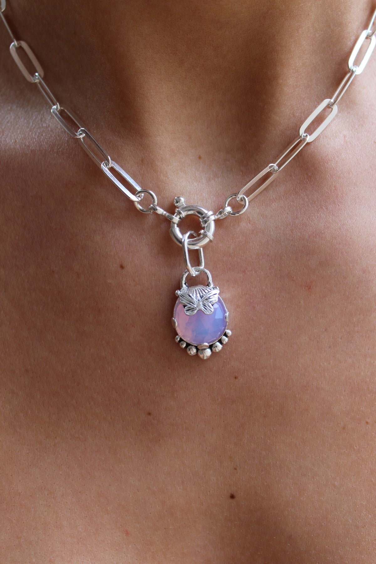 Collar piedra conchuda versión Ninfa