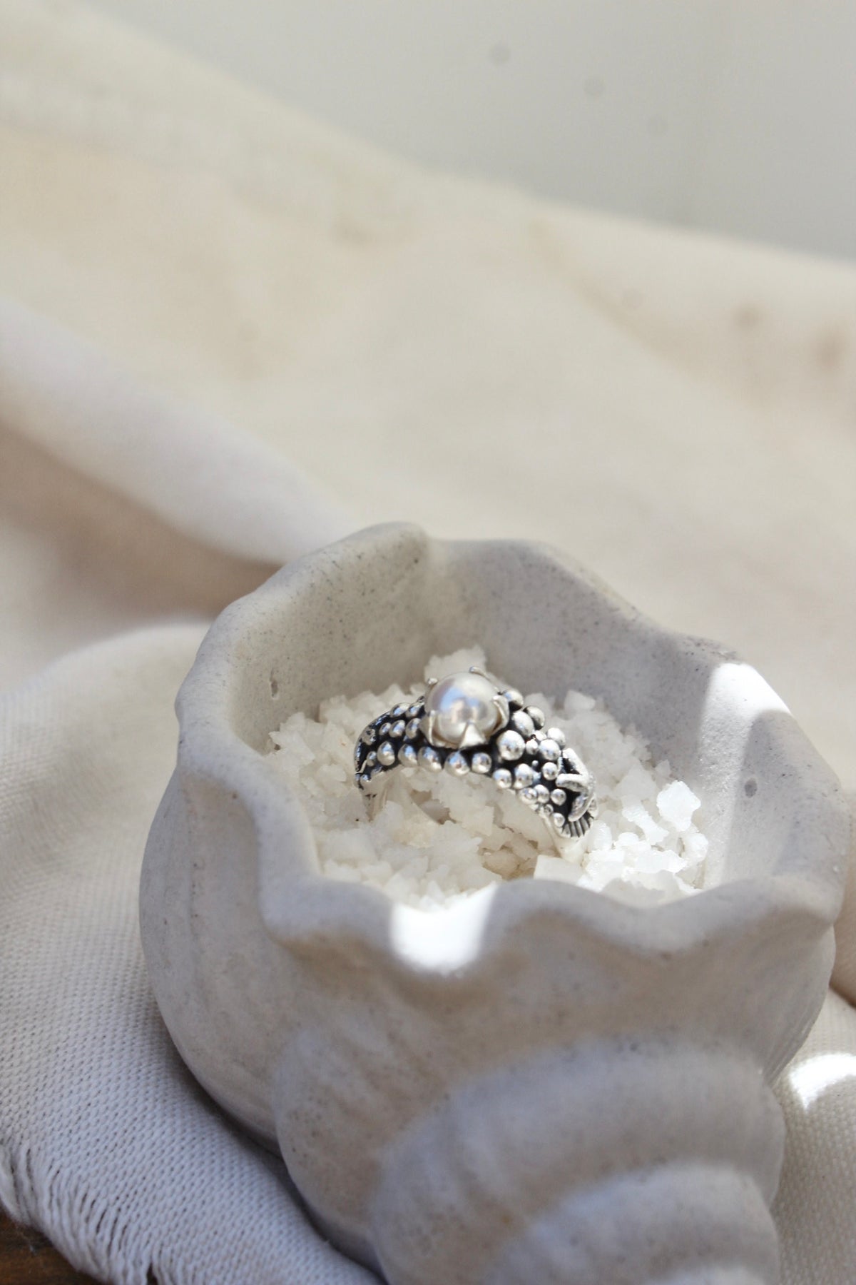 Anillo “LA PERLA” estrella