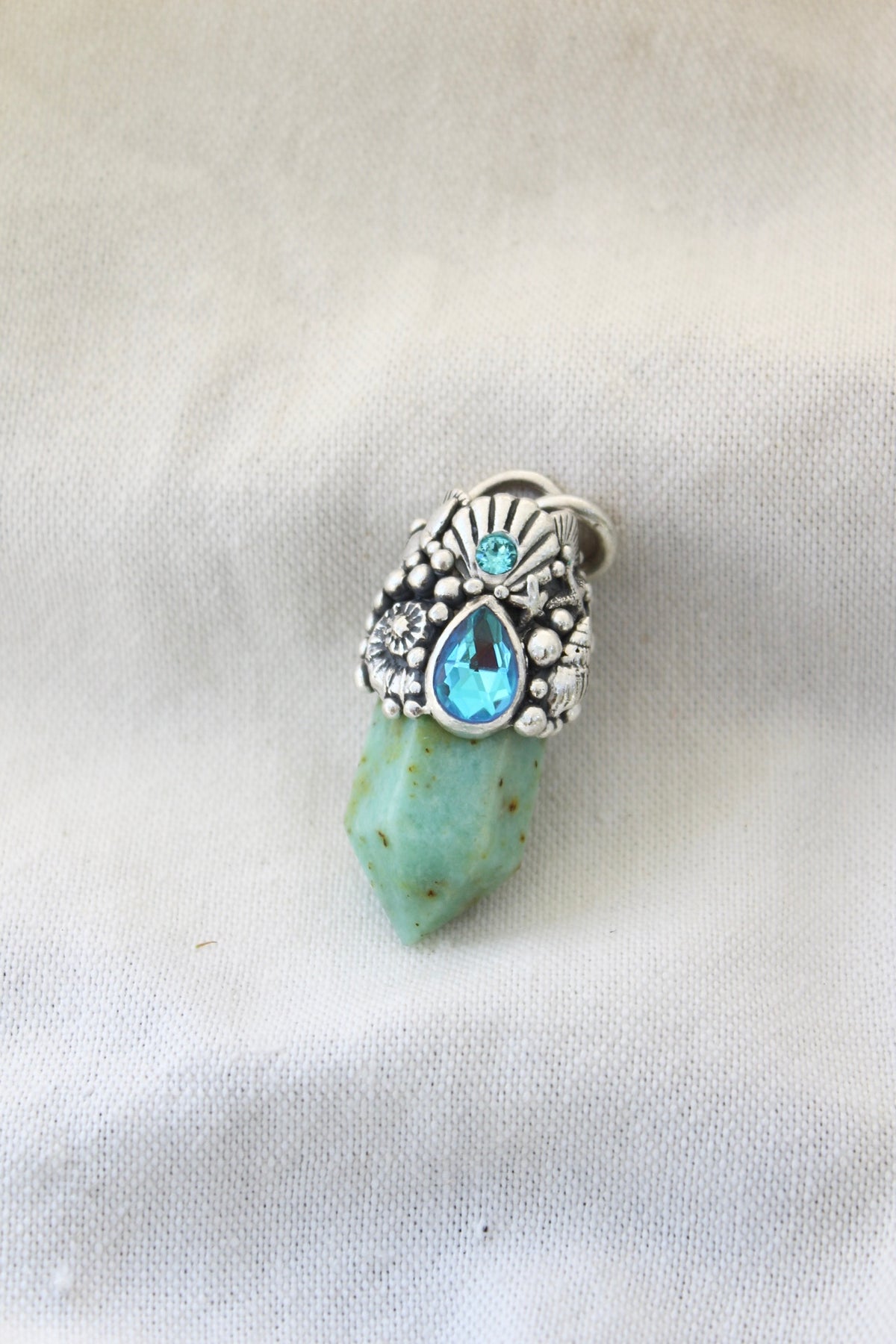 Amuleto Atlantis crisoprasa