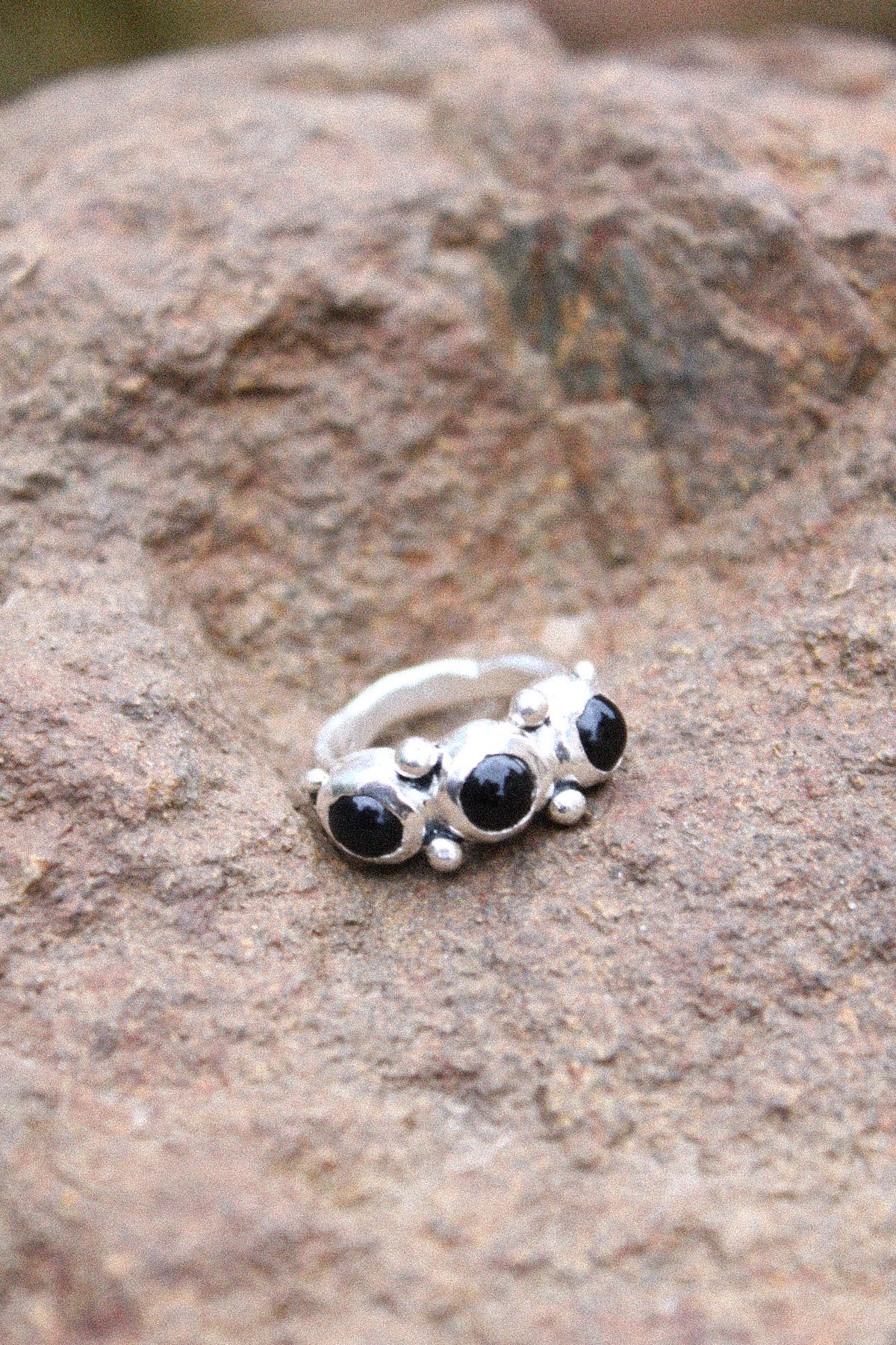 Anillo LAS TRES MARÍAS ónix