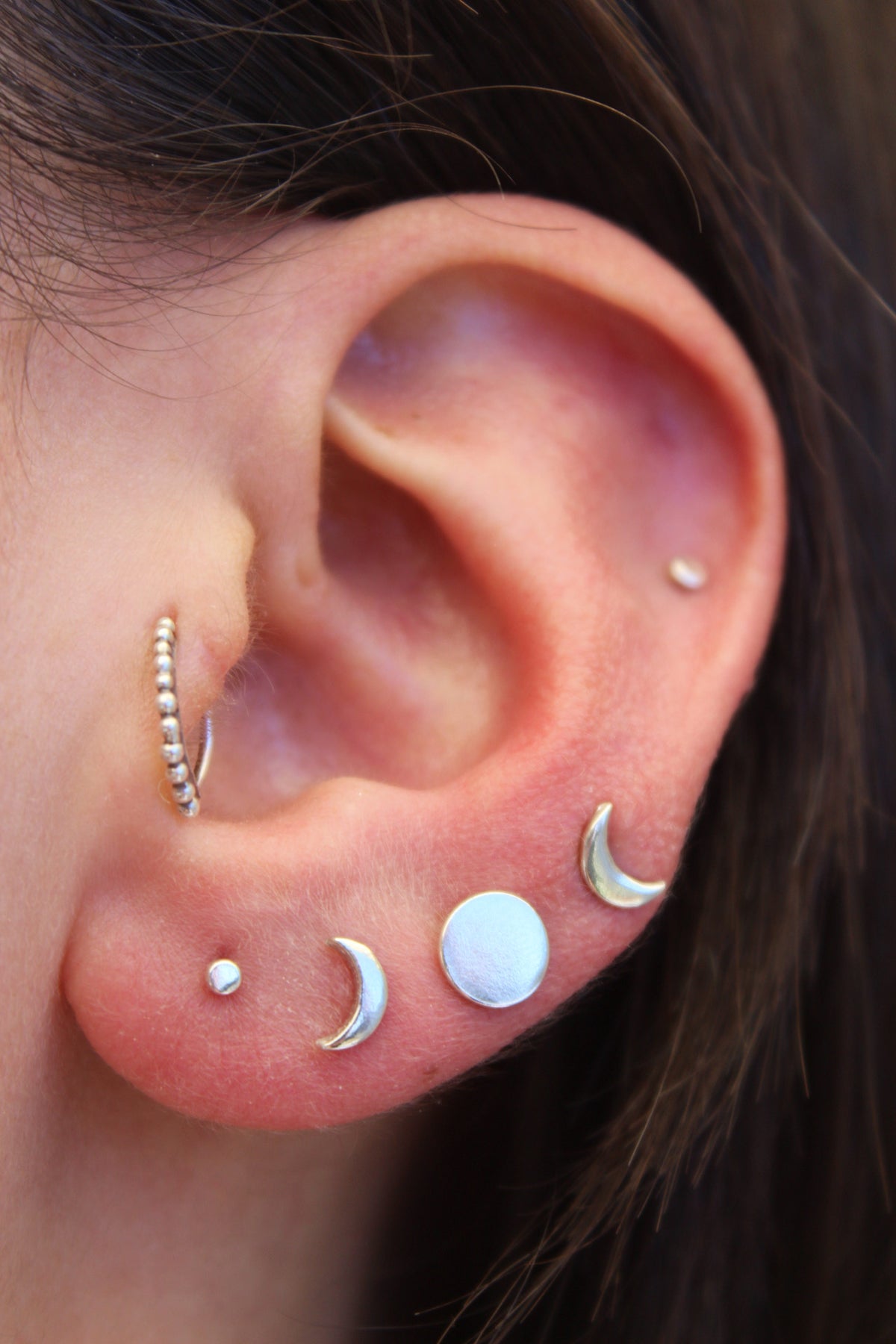 Aros lunas  (pack#1)