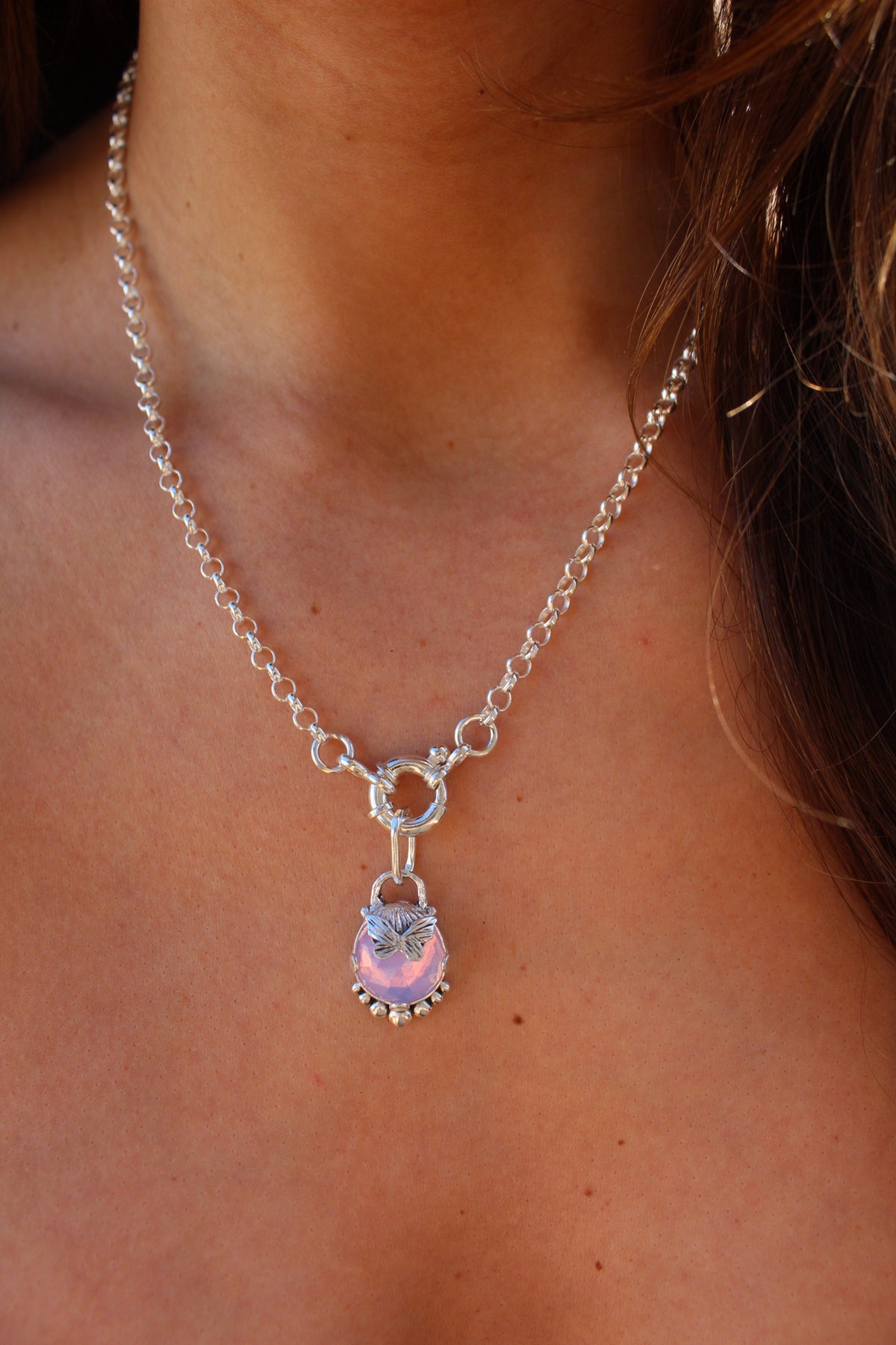 Collar piedra conchuda versión Ninfa