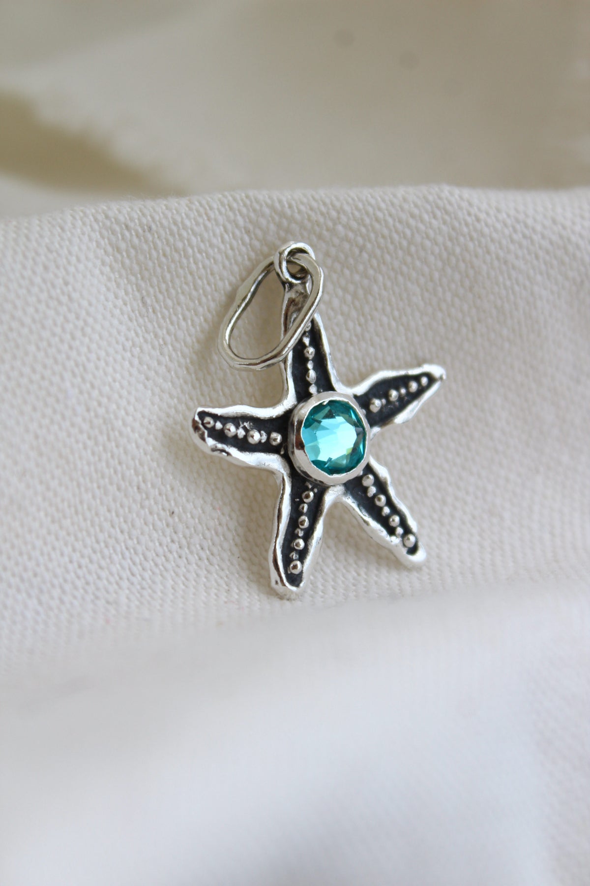 Collar estrella cristal calipso