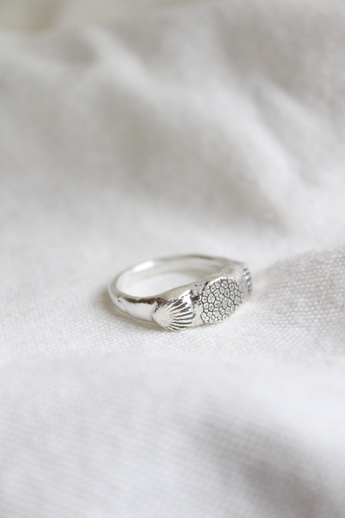 ANILLO HUELLAS “MAR”