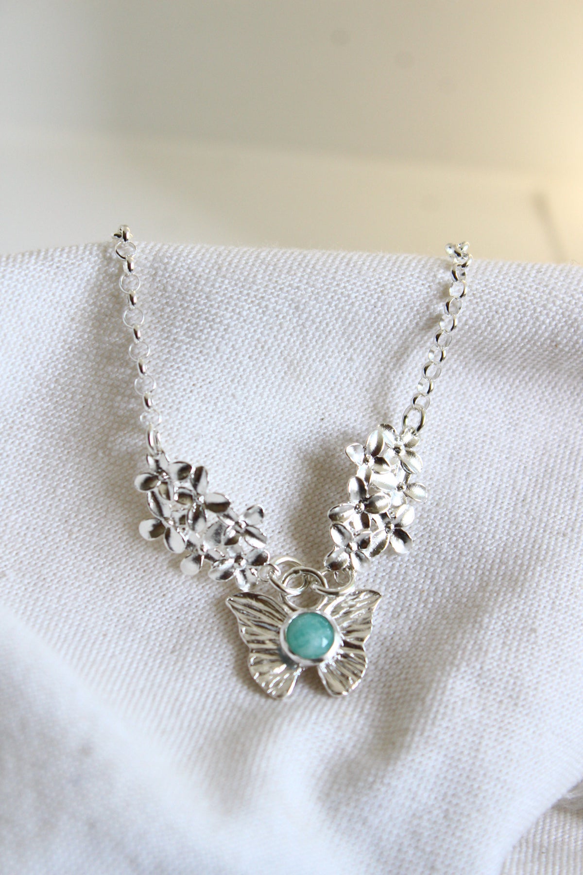 Collar Ninfa floral