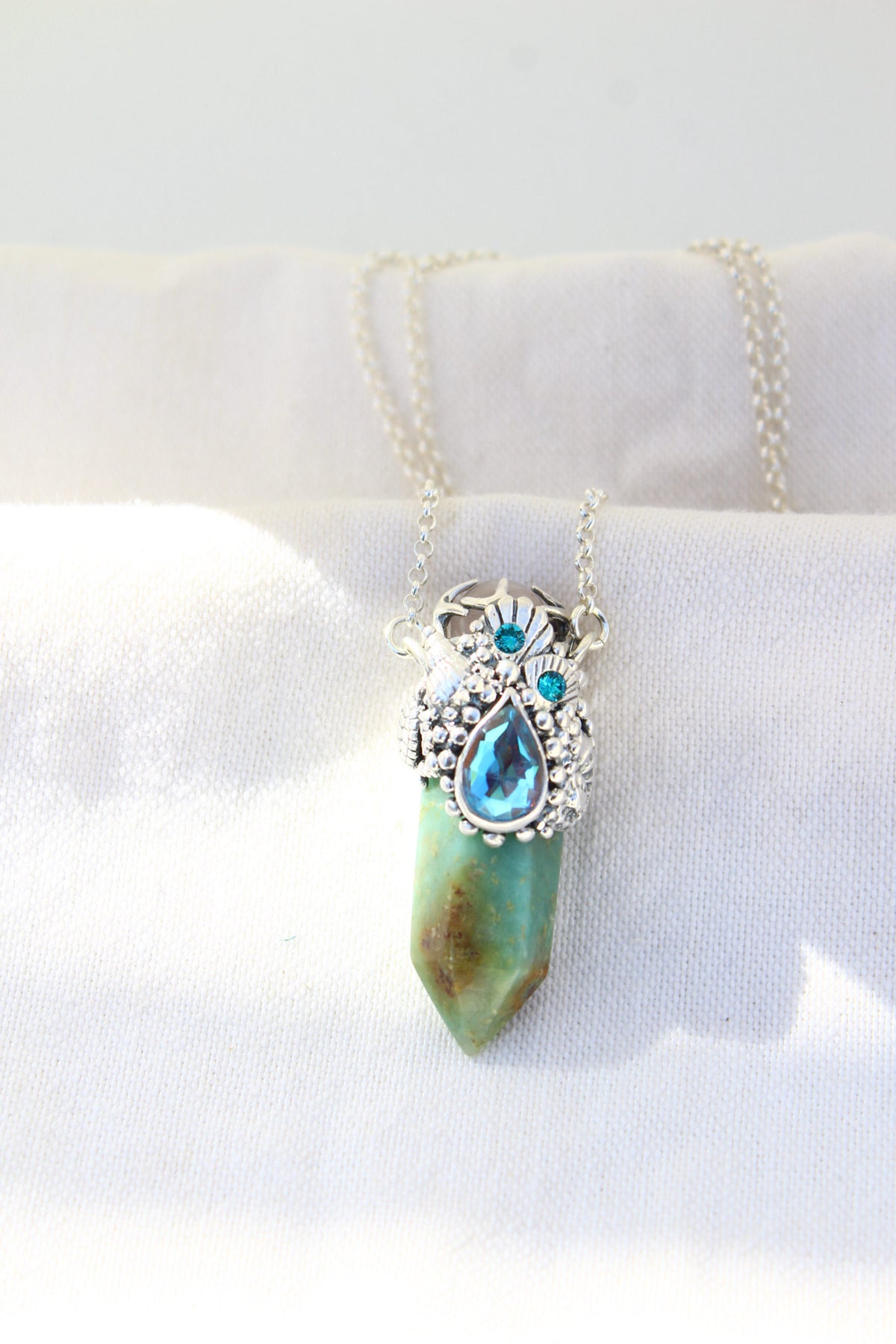 Amuleto crisoprasa tortu