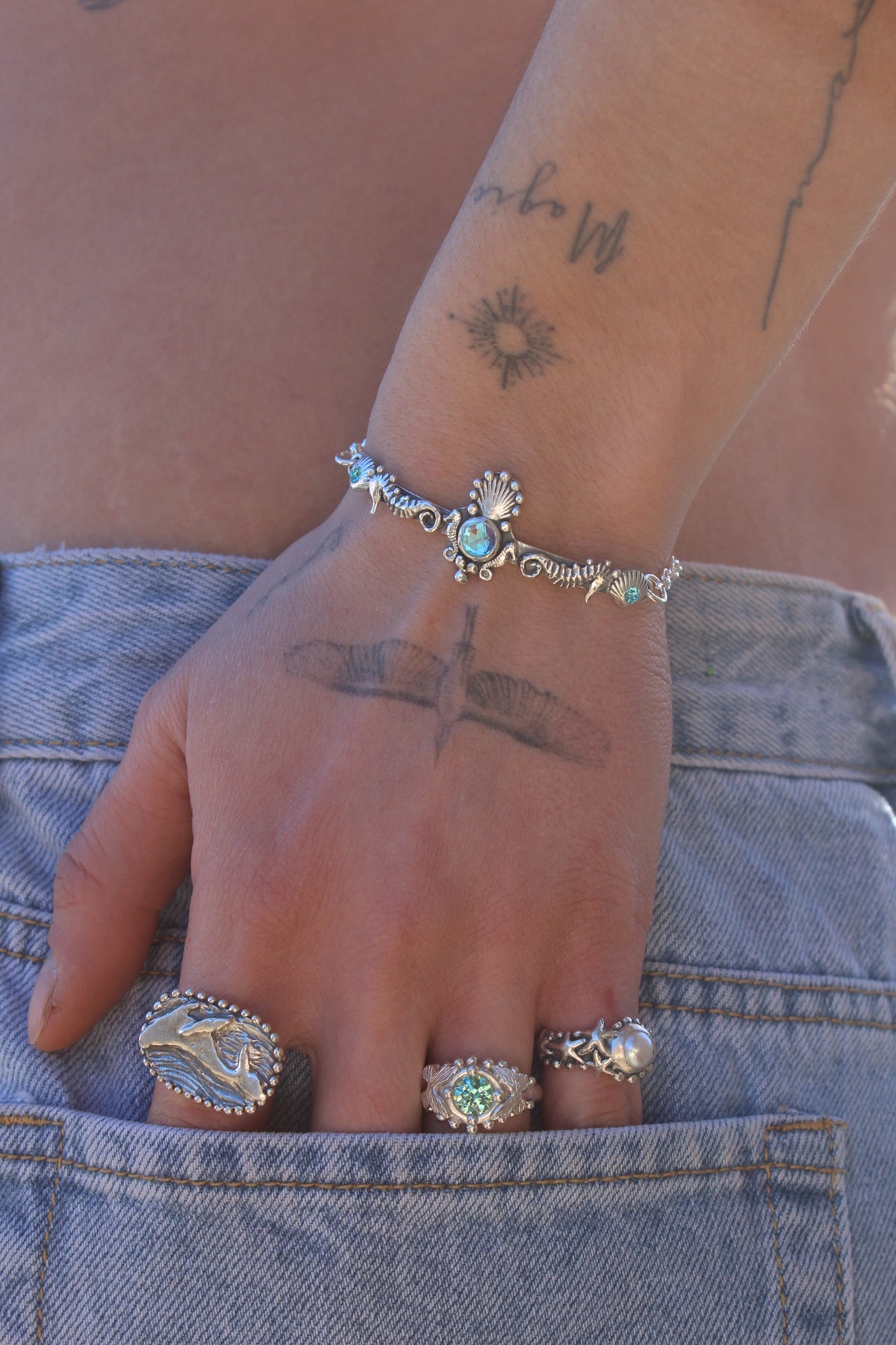 Pulsera carruaje caballitos